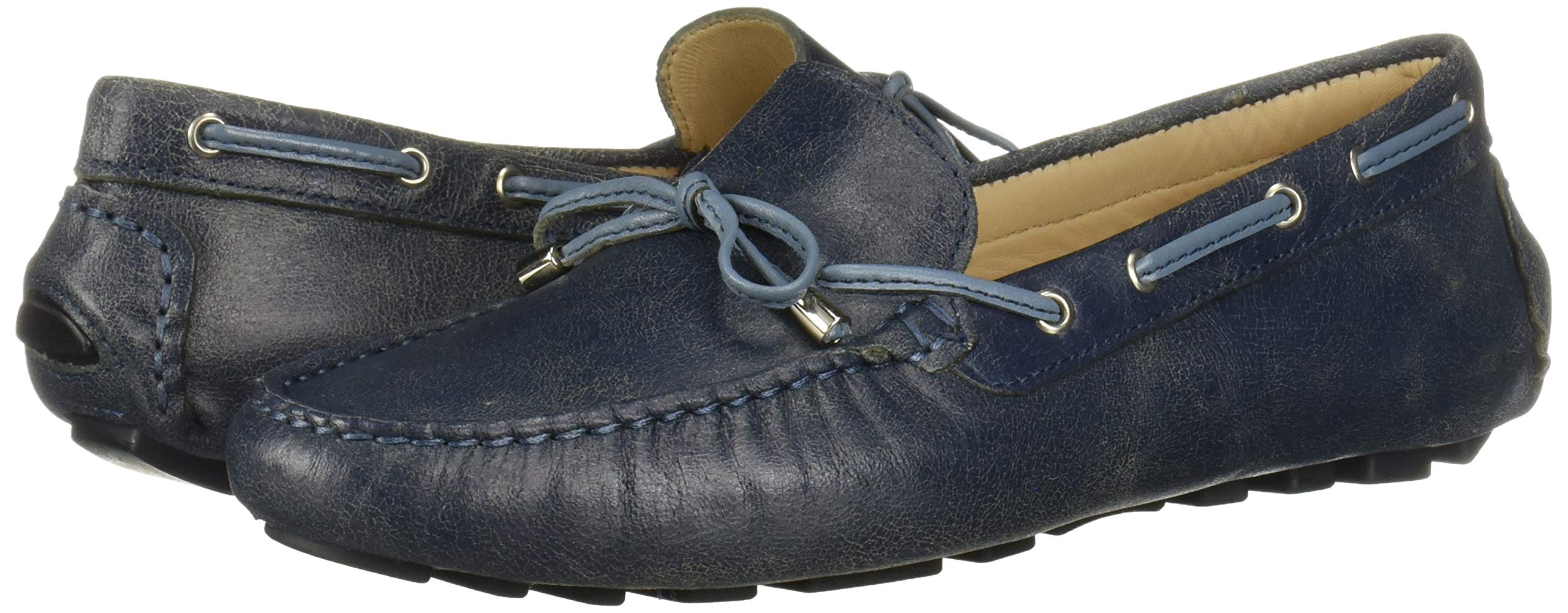Driver Club USA Women's Genuine Leather Loafers - Handcrafted in Brazil - Comfortable Nantucket Style Slip-On Shoes for Work, Travel & Casual Outings