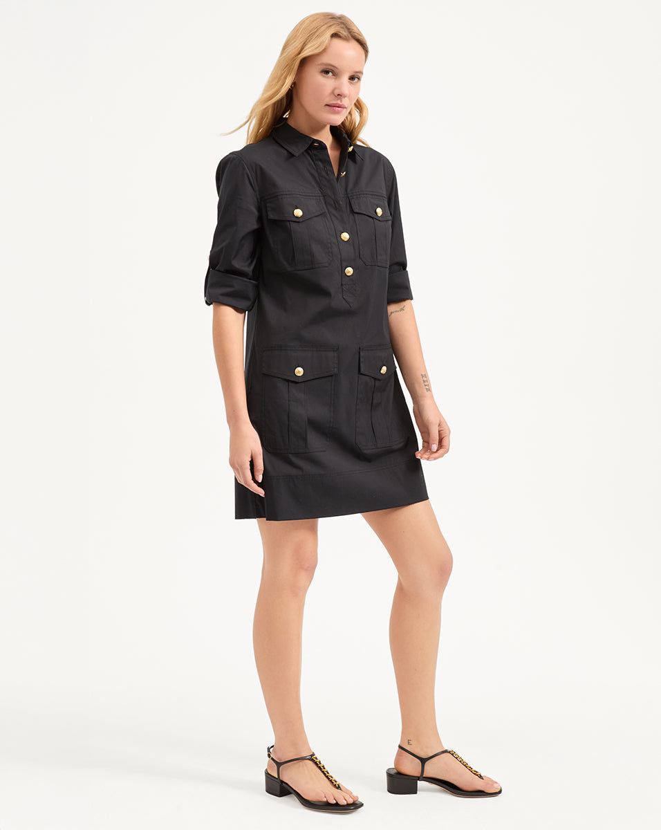 Saude Cargo Dress for Women - Stylish & Functional Utility Dress with Pockets | Perfect for Travel, Hiking, and Outdoor Adventures