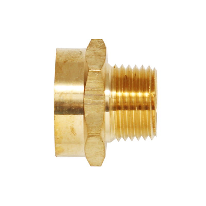3/4 Inch Female Garden Hose Thread (GHT) to 1/2 Inch Male NPT Adapter - Perfect for Outdoor Watering, Irrigation Systems & DIY Plumbing Projects