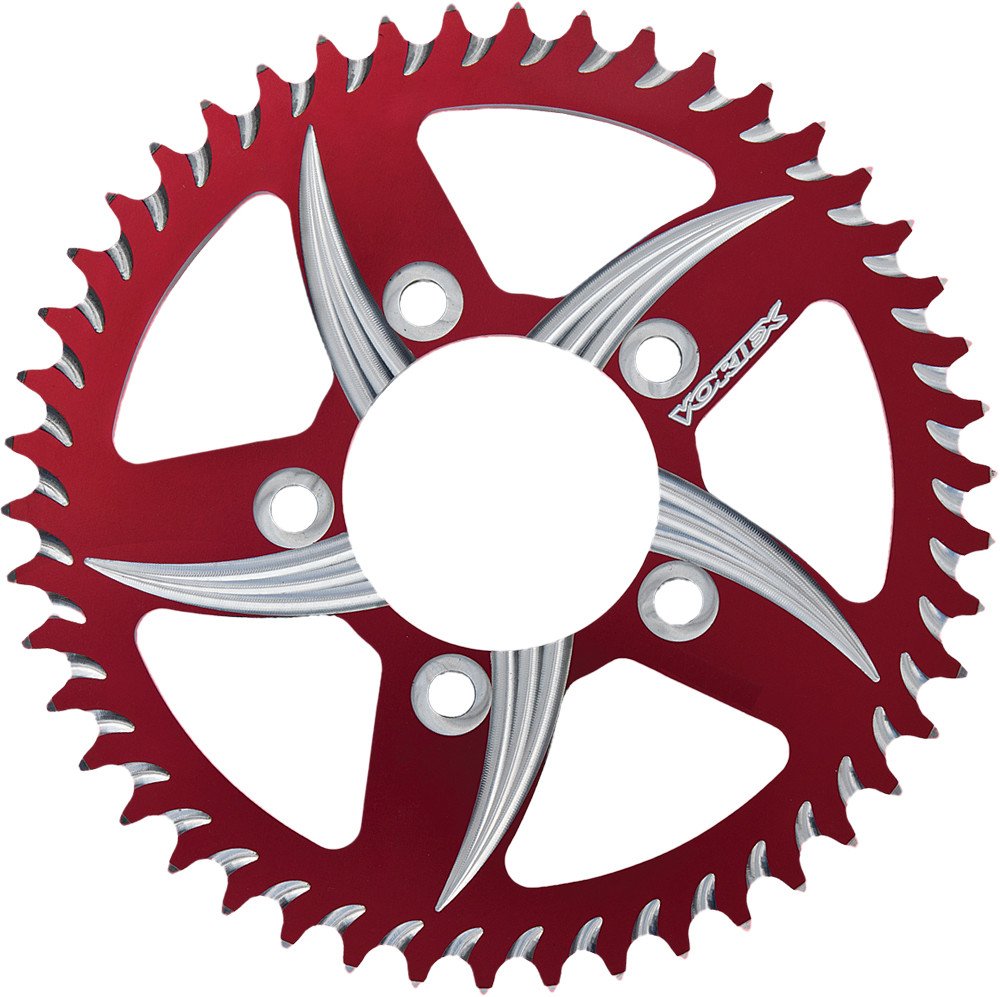 Vortex 436ZR-41 Red 41-Tooth Rear Sprocket for Motorcycle & Dirt Bike - High Performance Replacement Sprocket for Smooth Riding & Off-Road Adventures