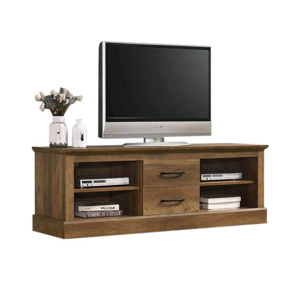 Modern Myles TV Stand with Storage - Wooden Entertainment Center for Living Room, Bedroom - Perfect for TVs up to 65 inches