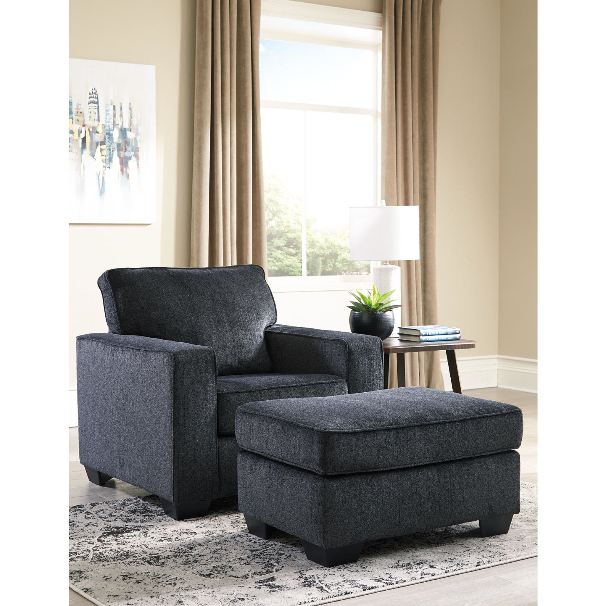 Altari Ottoman - Modern Storage Ottoman with Lift Top, Soft Upholstered Seat for Living Room, Bedroom, or Entryway - Perfect for Extra Seating & Hidden Storage
