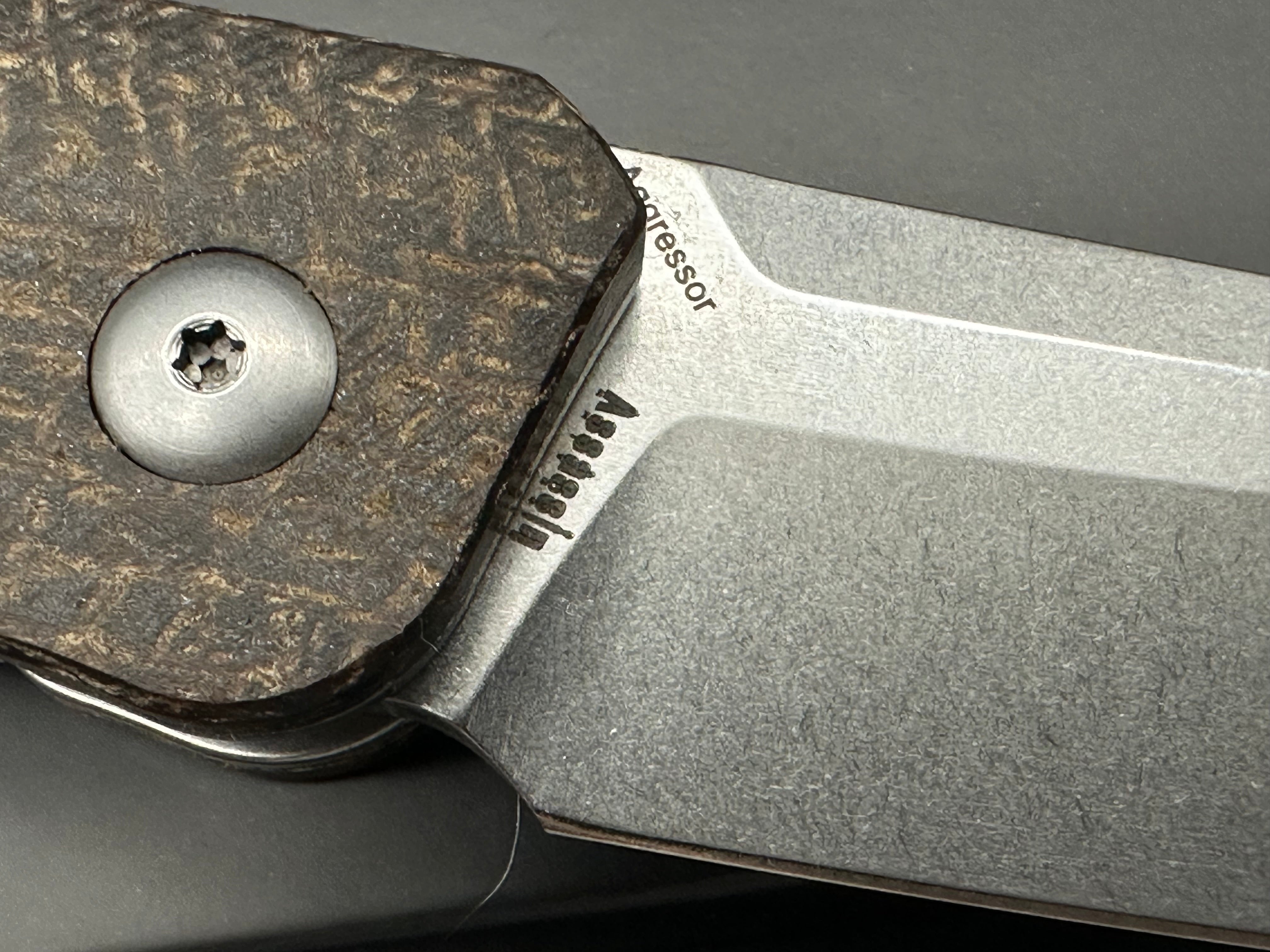 KIZER AGRESSOR 3 Folding Pocket Knife - 154CM Stainless Steel Blade with Micarta Handle - EDC, Camping, Hiking & Outdoor Survival Gear
