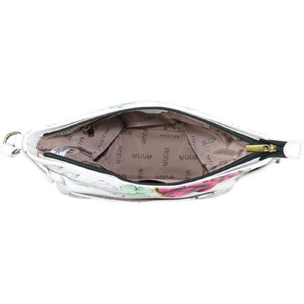 Anna by Anuschka Women's Hand-Painted Genuine Leather Convertible Tote Bag - Stylish Shoulder Bag & Crossbody Purse for Work, Travel & Everyday Use