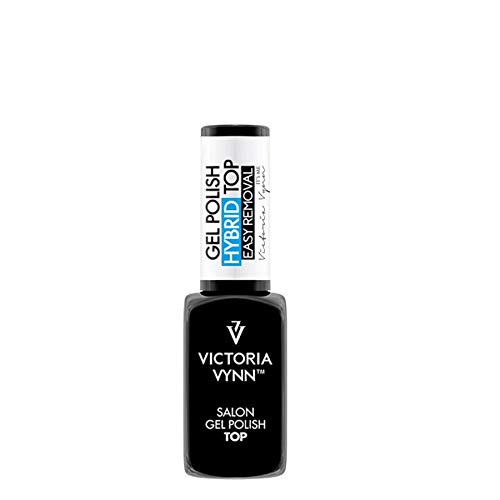 Victoria Vynn Gel Polish Hybrid Top Coat - UV LED Soak Off Nail Polish (8ml) - Long-Lasting Shine for Manicures & Pedicures at Home or Salon