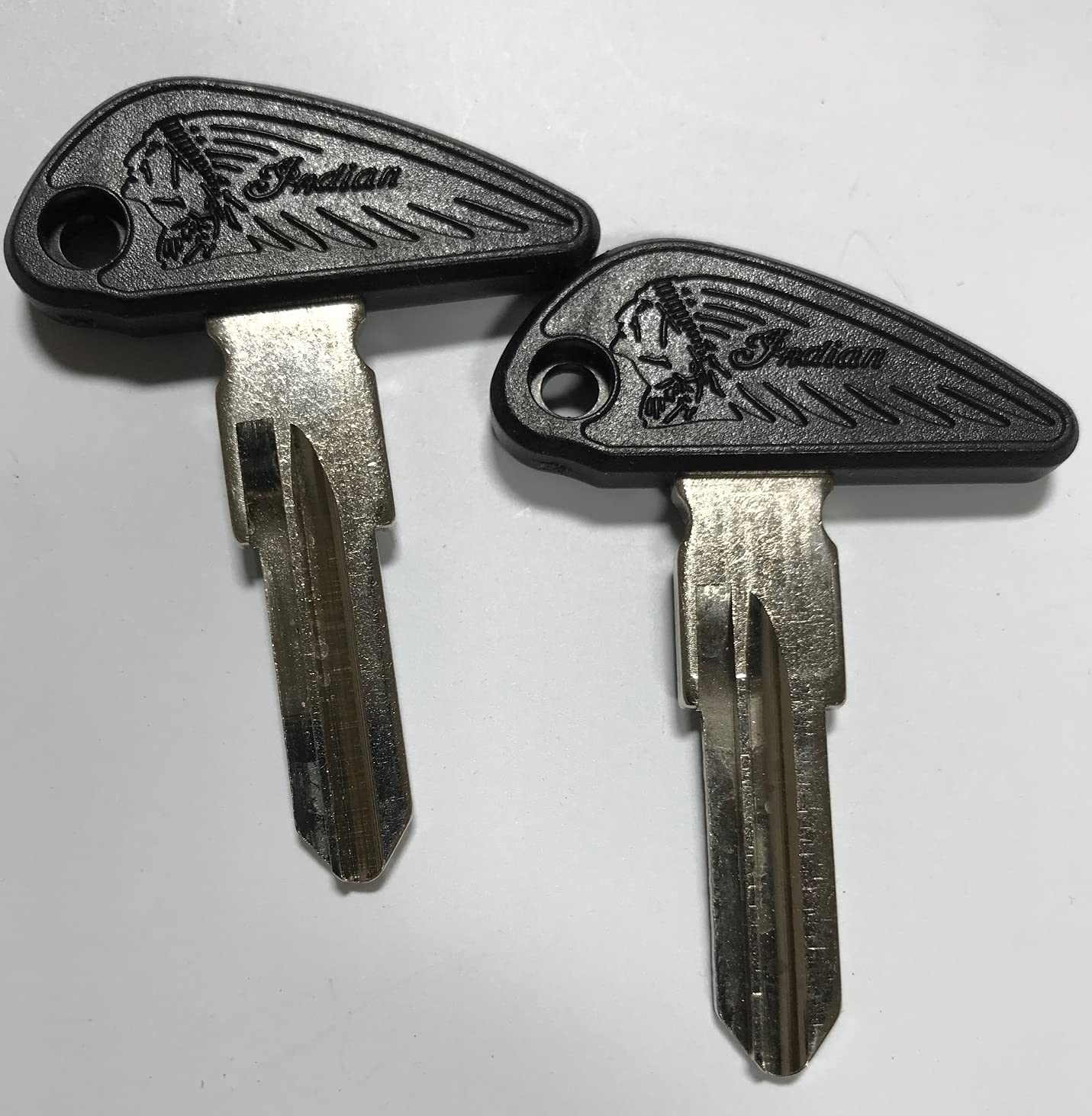 Indian Motorcycle 2015-2018 Scout Replacement Key Blanks - SafeCo Brands 2-Pack Key Blanks for Ignition, Trunk & Security - Perfect for Spare Keys, Key Duplication & Emergency Replacement