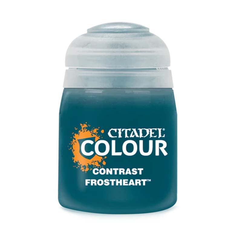 Citadel Contrast Frostheart - High-Quality Miniature Paint for Warhammer & Tabletop Gaming - Perfect for Detailed Model Painting & Hobby Projects