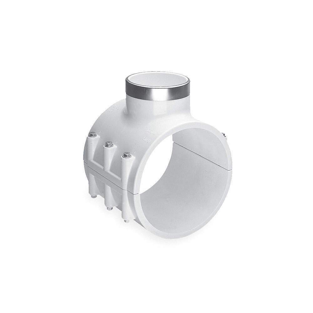 3-Inch Saddle Clamp with 1-Inch Outlet - Heavy Duty Pipe Clamp for Plumbing, Irrigation & HVAC Systems - Perfect for Water Lines, Gas Pipes & Industrial Applications