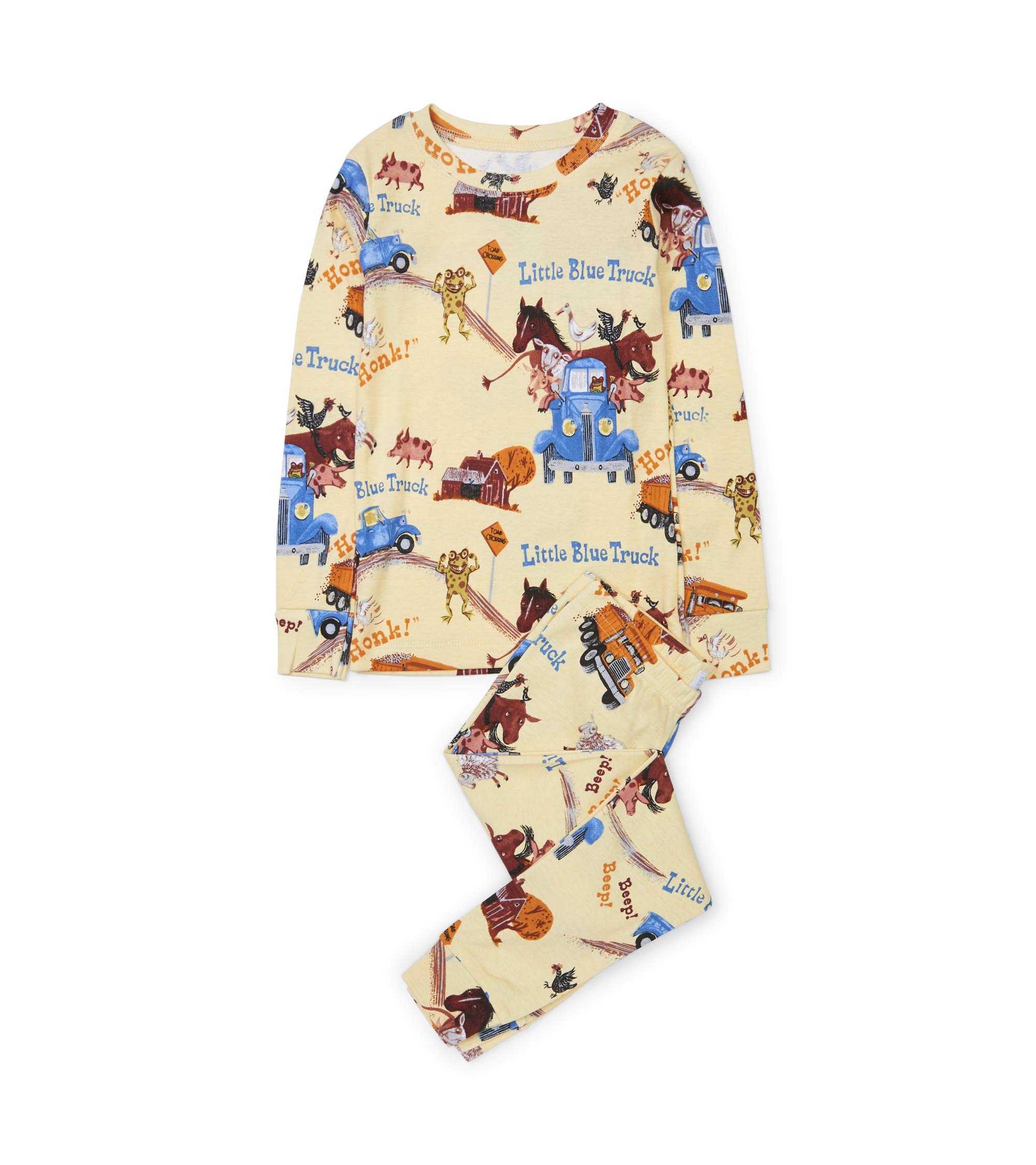 Kids' Long Sleeve Printed Pajama Set - Soft Cotton Sleepwear for Boys & Girls | Perfect for Bedtime Stories & Cozy Nights
