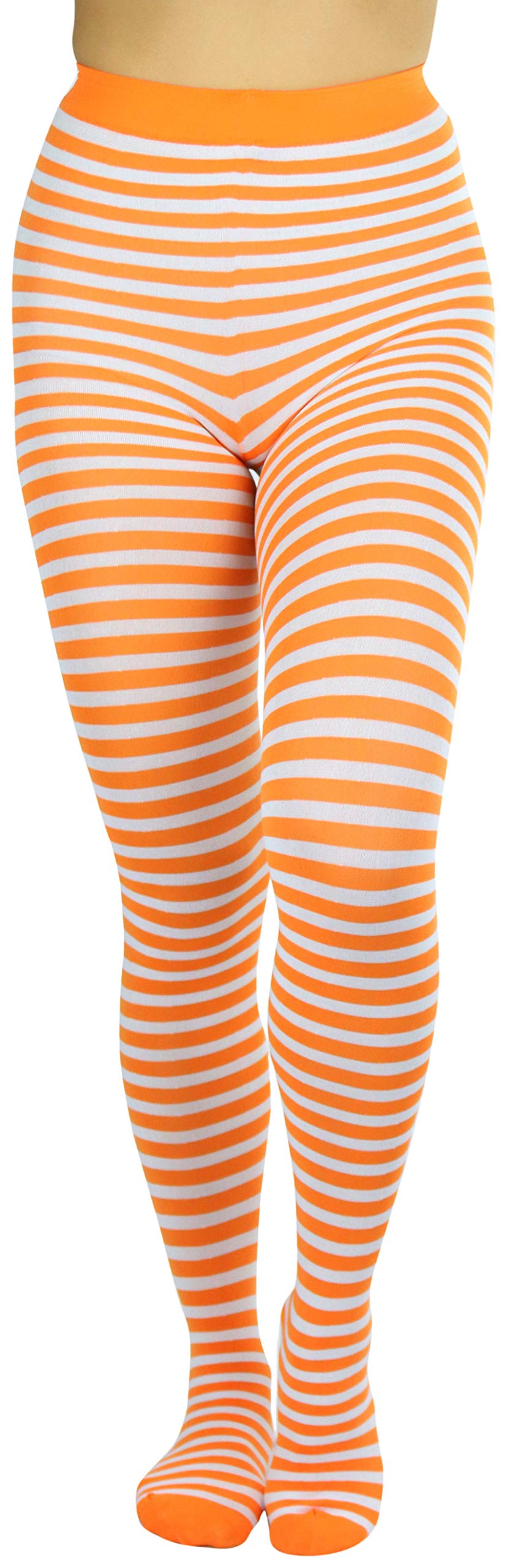 Stylish Striped Tights for Women - Fashionable & Comfortable Leggings - Perfect for Office, Casual Wear & Winter Outfits