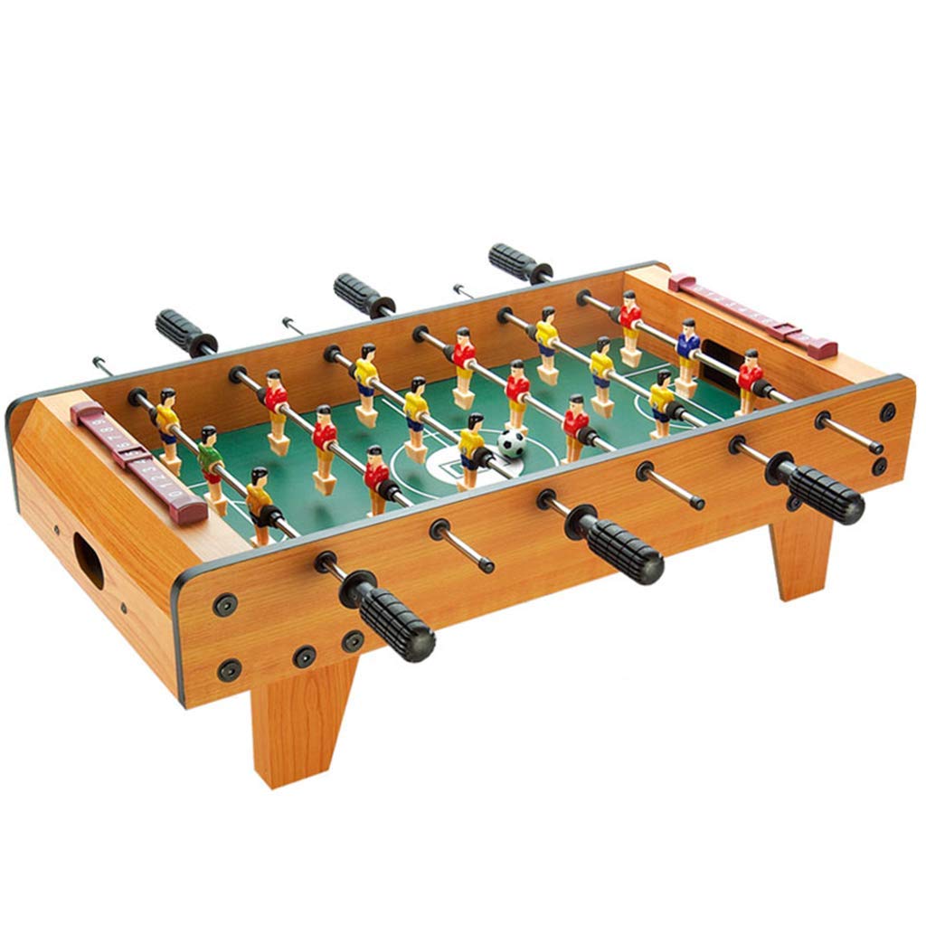 Yxxc Foosball Table - Professional Wooden Soccer Game with 3/4 Joysticks | Competition Size Table Football for Kids & Adults | Perfect for Game Rooms, Arcades, Bars & Family Game Nights