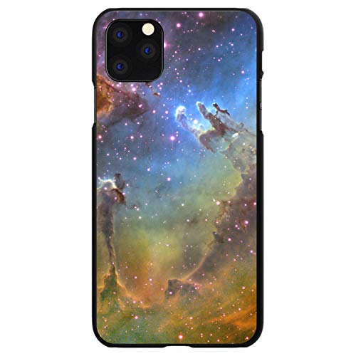 Eagle Nebula Orange Blue On Black Case