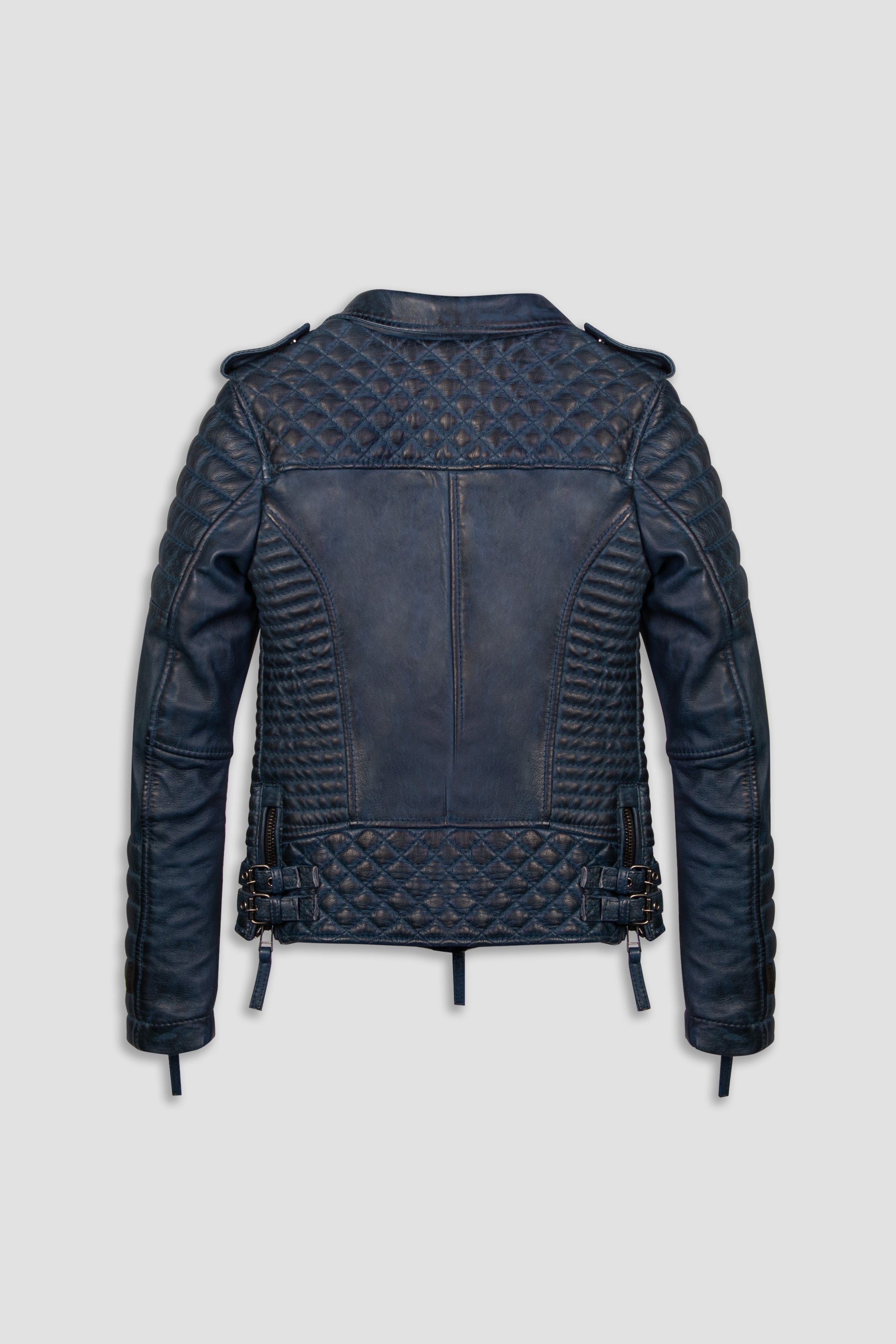Kay Michaels 2.0 Women's Burnt Blue Denim Jacket - Stylish Casual Outerwear for Everyday Wear & Fall Fashion