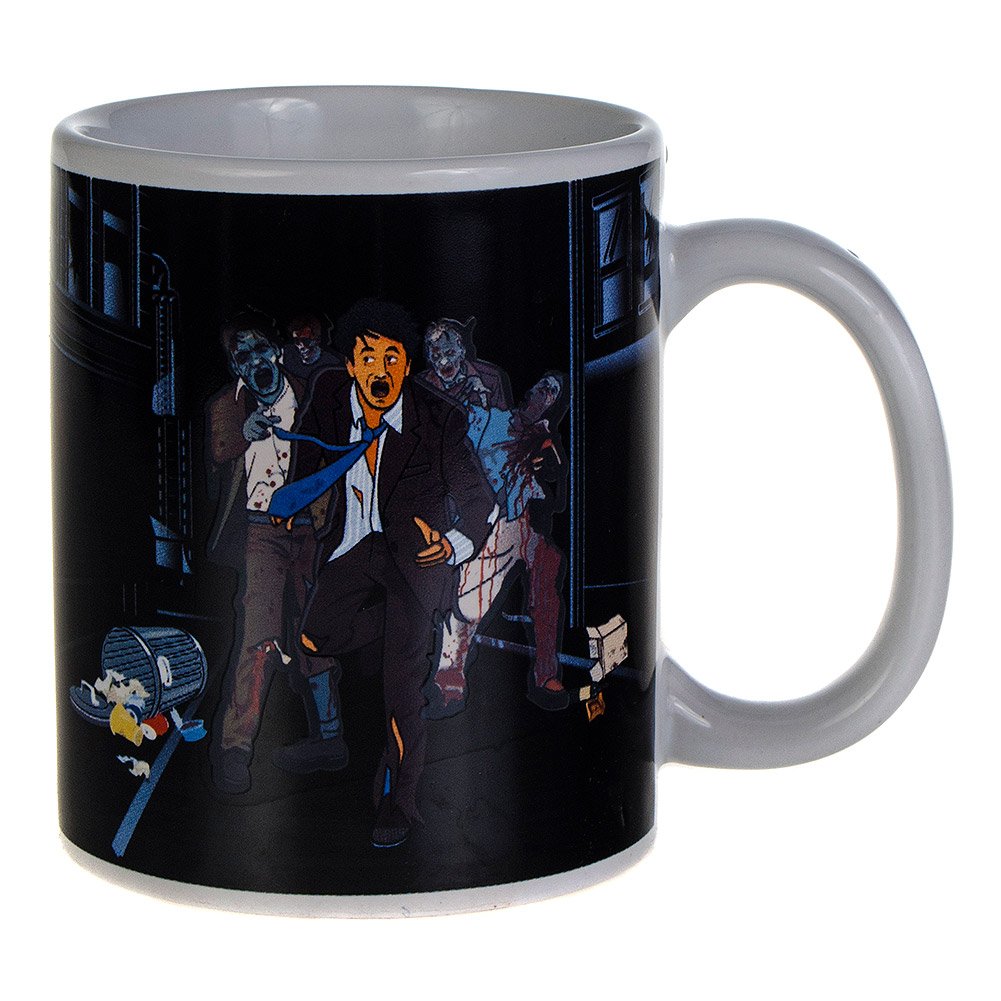 Heat Changing Zombie Apocalypse Mug - Reveals Spooky Design When Hot - Perfect for Coffee, Tea & Halloween Gifts