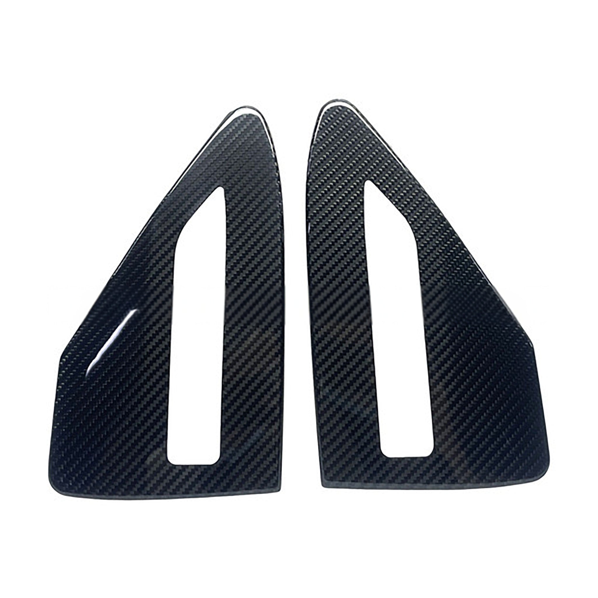 Premium Real Carbon Fiber Charging Port Cover for Tesla Model 3/Y/S/X (2017-2025) - Durable Exterior Upgrade & Protection | Weatherproof & Scratch-Resistant | Perfect for Car Enthusiasts & Daily Commuters