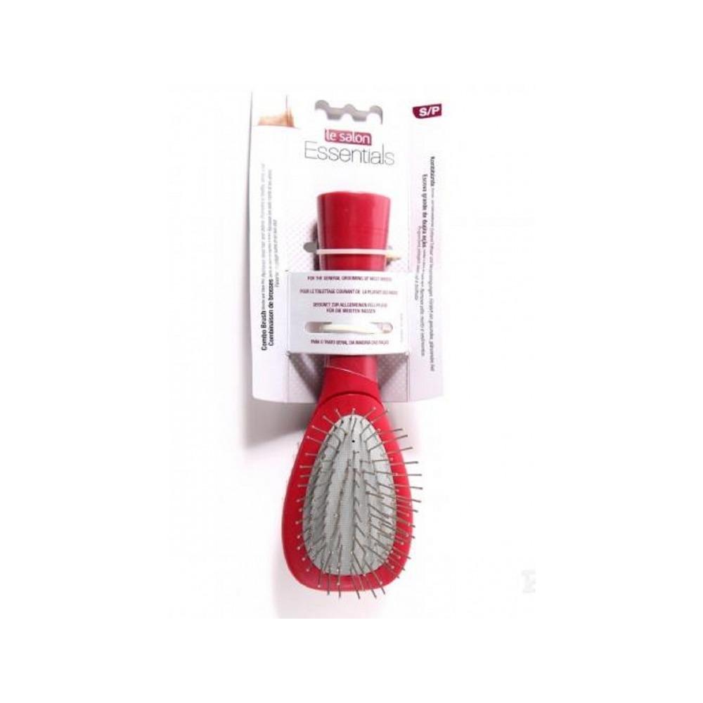 Premium Dog Grooming Brush Set - Le Salon Combo Brush for Dogs - Gentle Deshedding & Detangling Tool for All Coat Types - Perfect for Home Pet Care & Professional Grooming Sessions
