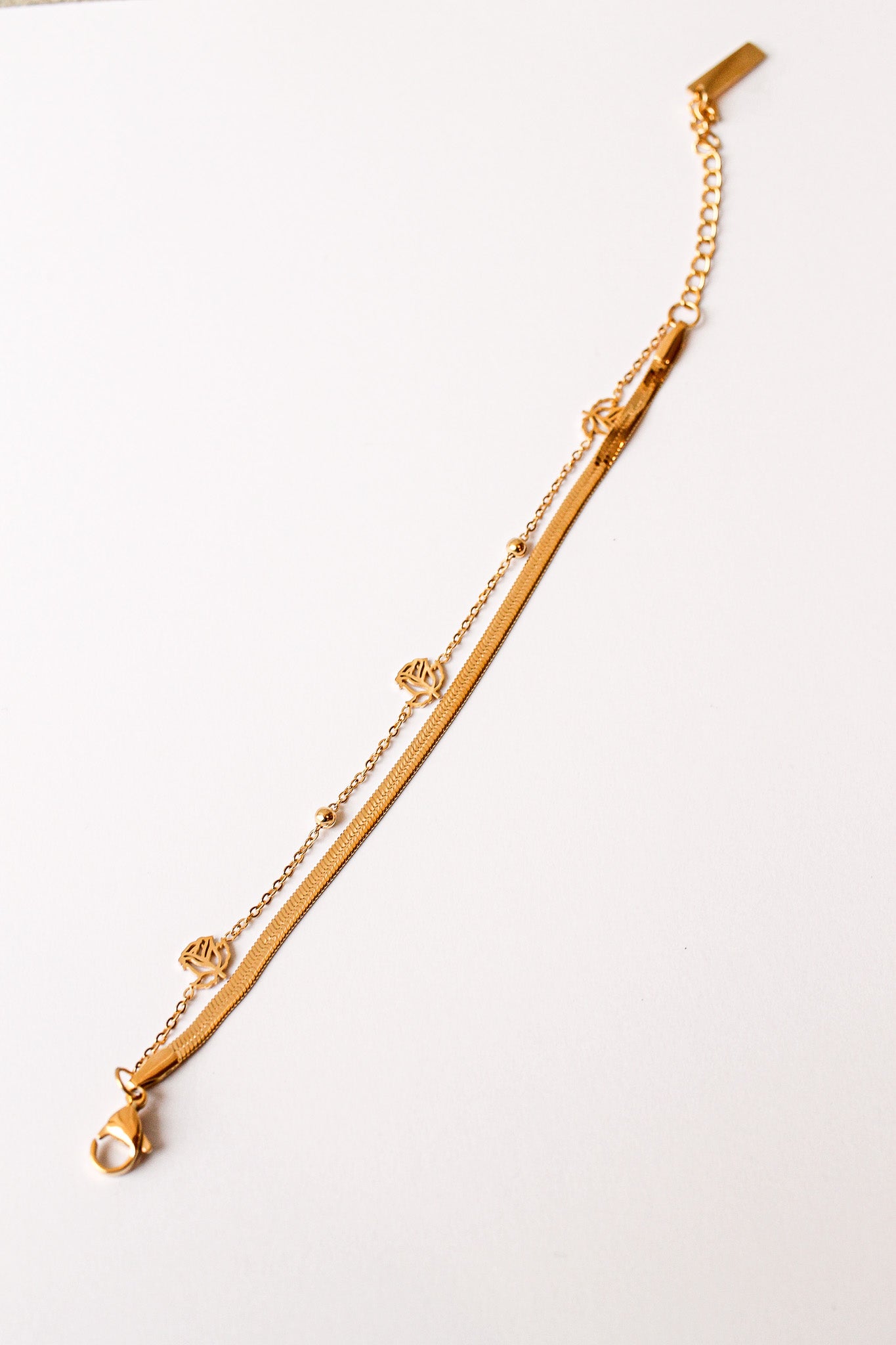 Anne Bracelet - Elegant & Dainty Gold Plated Charm Bracelet for Women | Perfect for Everyday Wear, Gifts & Special Occasions