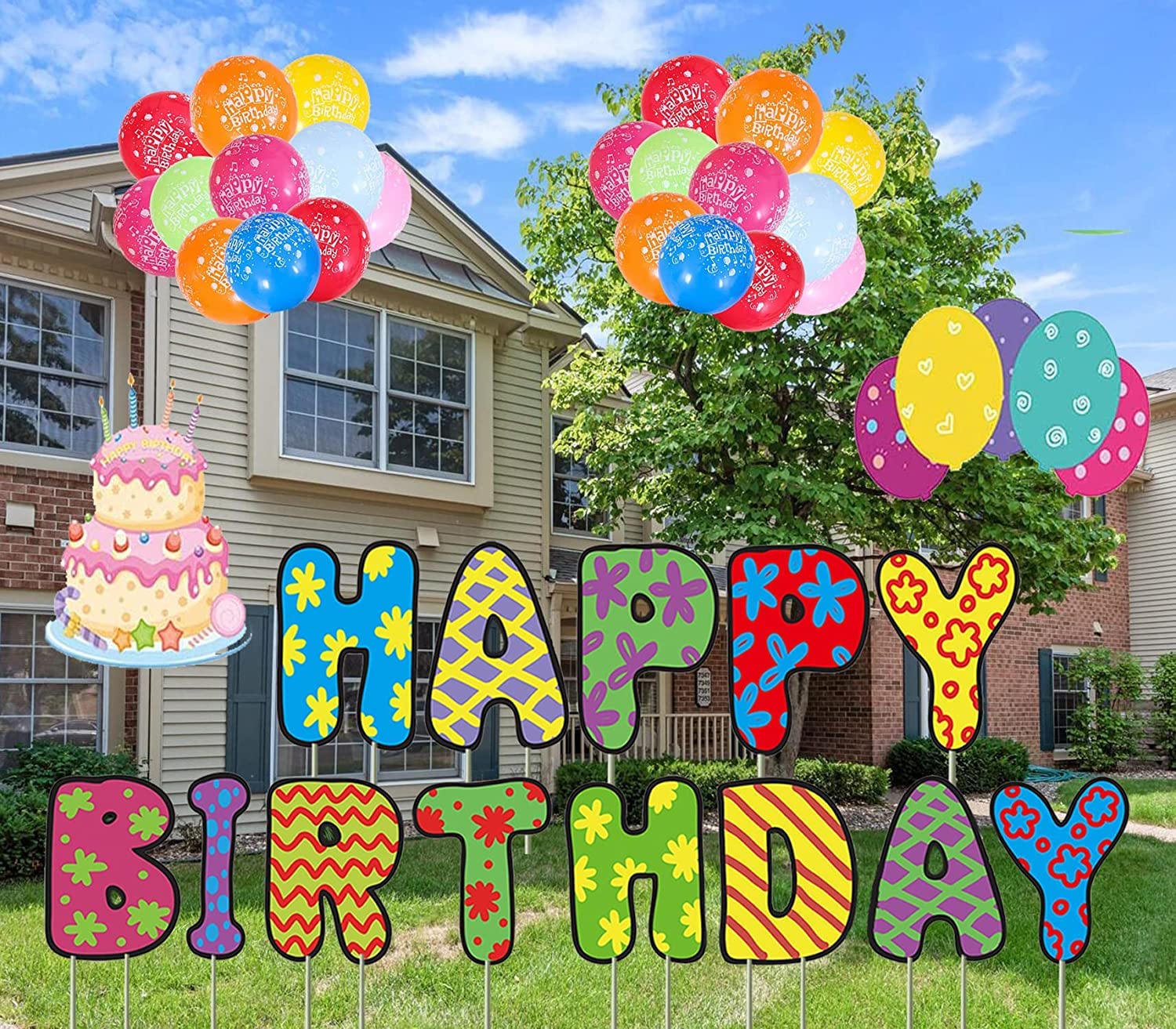 Happy Birthday Yard Signs - 15