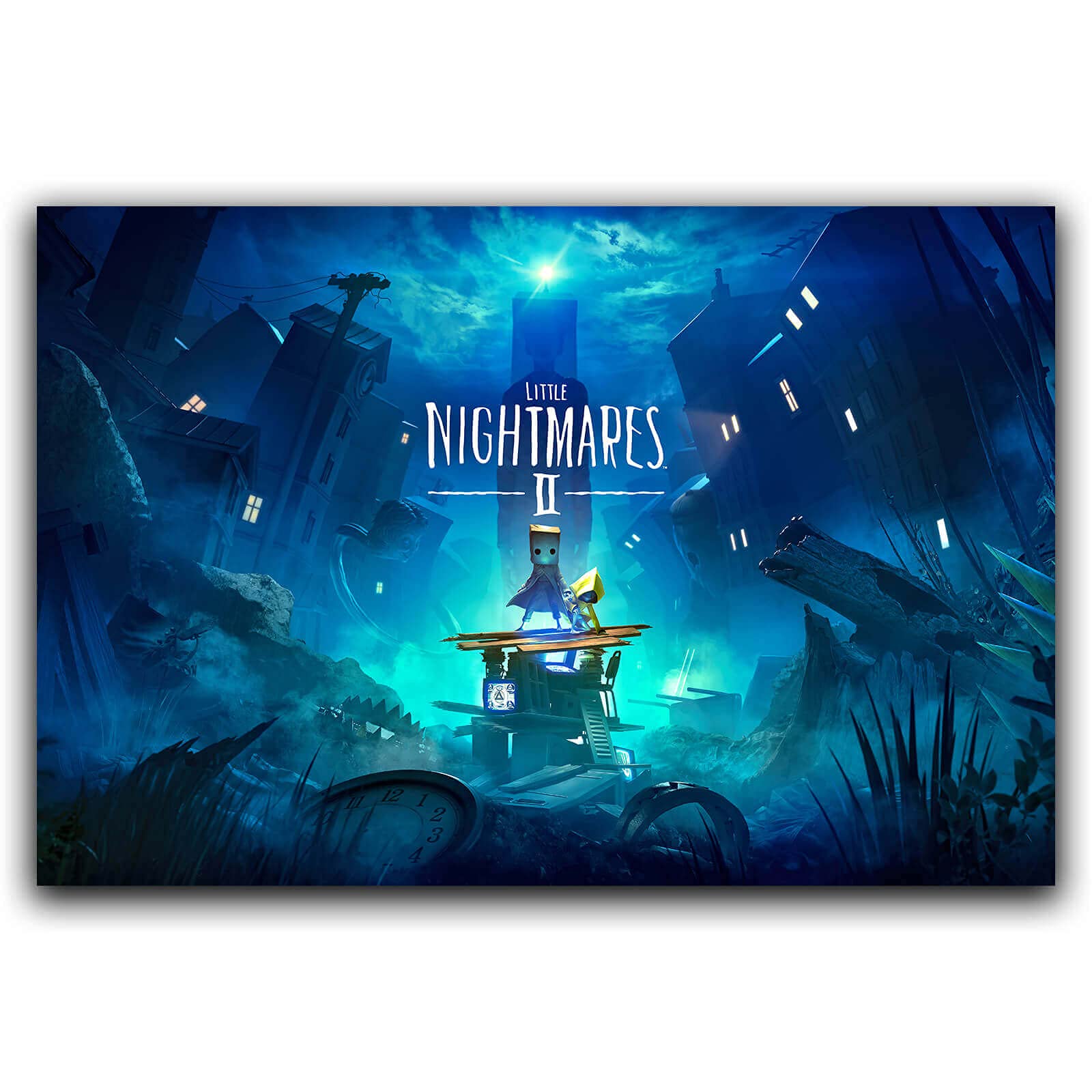 Little Nightmares Canvas Art - Oil Painting Print for Home & Office Decor - Modern Wall Hanging for Living Room & Bedroom