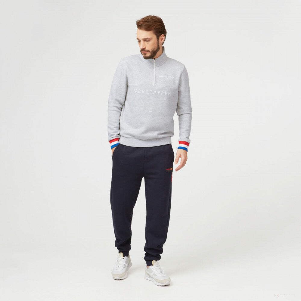 Red Bull Racing F1 Max Verstappen Quarter Zip Sweatshirt for Men - Official Fan Merchandise (Size S) | Perfect for Race Day, Casual Wear & Motorsport Enthusiasts