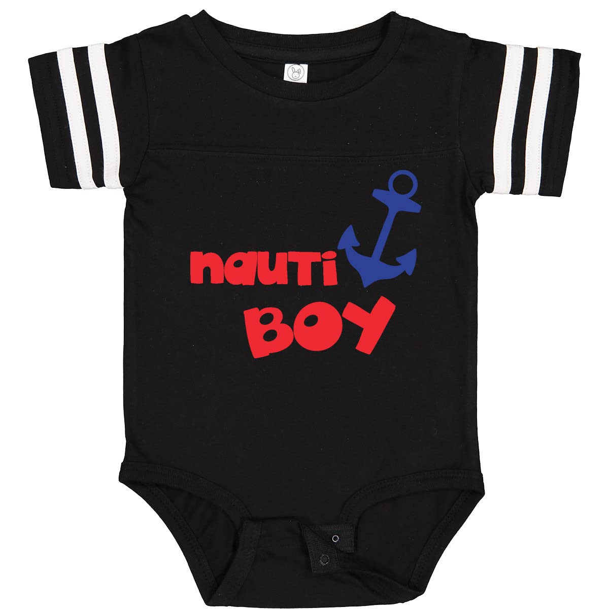 Inktastic Nautical Baby Bodysuit - Sailor & Boat Anchor Design - Cute Sailing Outfit for Boys & Girls | Perfect for Beach Trips, Boat Parties & Nautical-Themed Events
