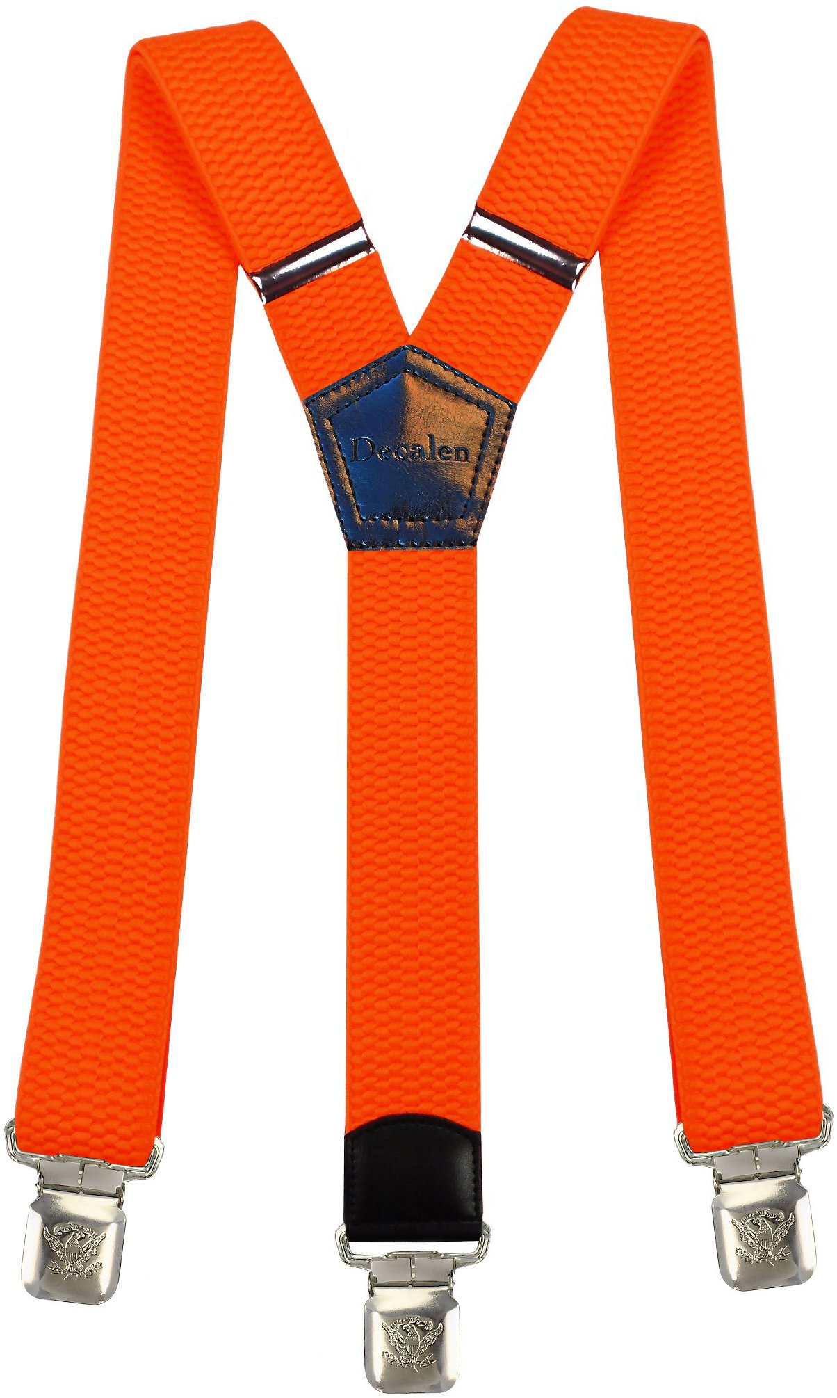 Premium Men's Suspenders - Wide Adjustable Elastic Braces with Heavy Duty Y-Shape & Strong Metal Clips for Formal Wear, Vintage Style & Work Attire