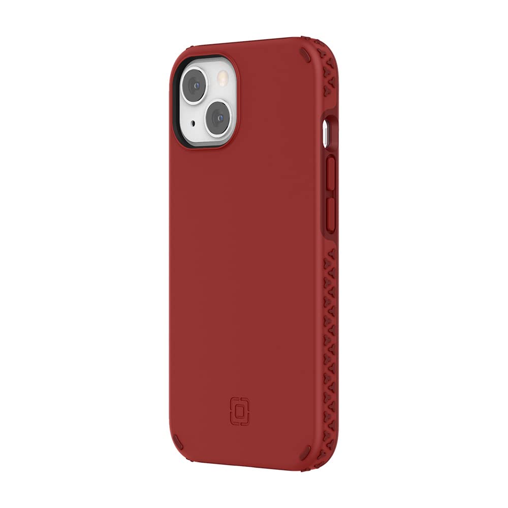 Incipio Protective Grip Case for iPhone 13 - Shockproof & Anti-Slip Cover (Red) - Perfect for Outdoor Activities, Sports & Daily Use