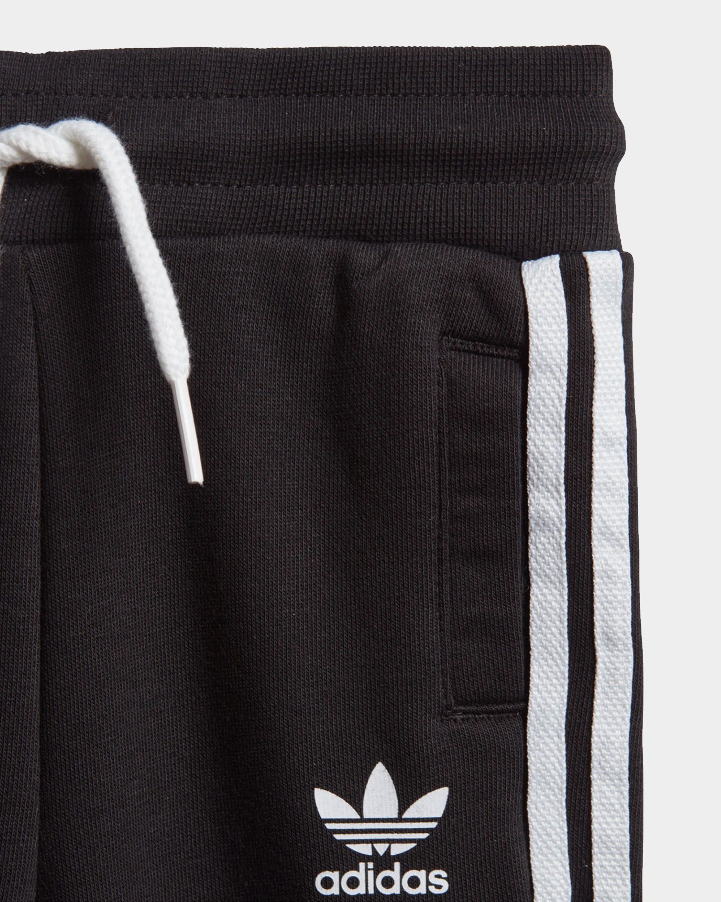 Adidas Kids' Crew Set - Black & White 2-Piece Outfit for Boys & Girls | Comfortable Cotton T-Shirt & Shorts Set | Perfect for School, Playdates & Casual Wear
