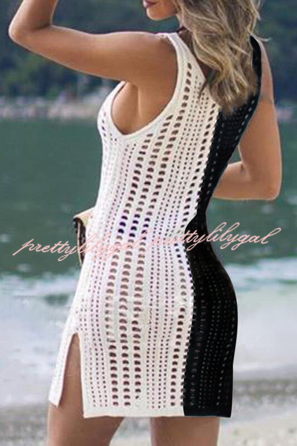 Wandering Soul Crochet Cover Up Dress - Boho Beach Cover Up, Summer Lace Kimono, Festival Outfit for Women | Perfect for Beach Vacations, Music Festivals & Boho Chic Style