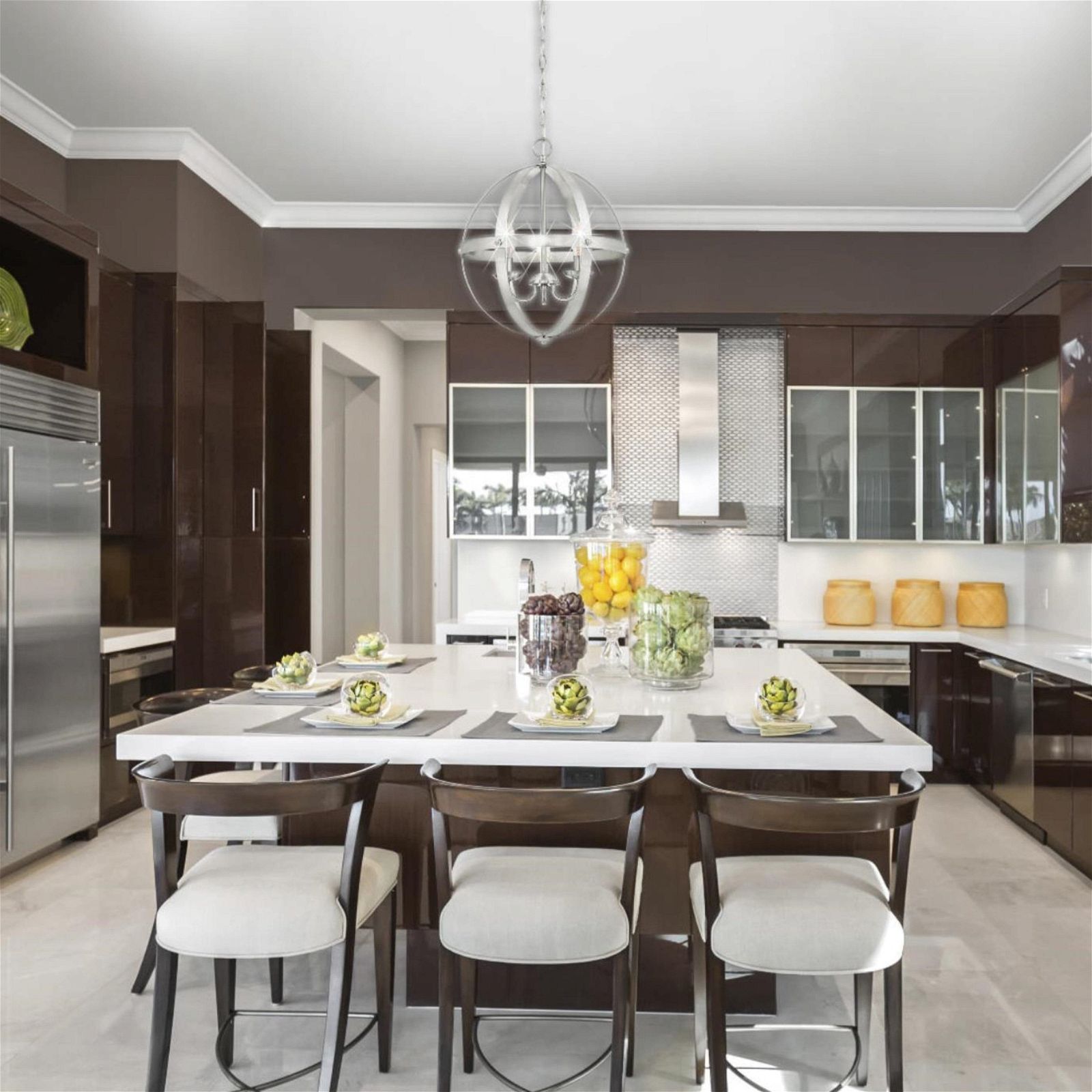 Westinghouse Ardour Pendant Light - Modern Hanging Ceiling Fixture for Dining Room, Kitchen & Bedroom Lighting