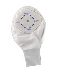 Convatec Little Ones 1-Piece Drainable Ostomy Pouch with Clamp Closure - No Filter, Stomahesive Barrier - 15 per Box (Size: 8