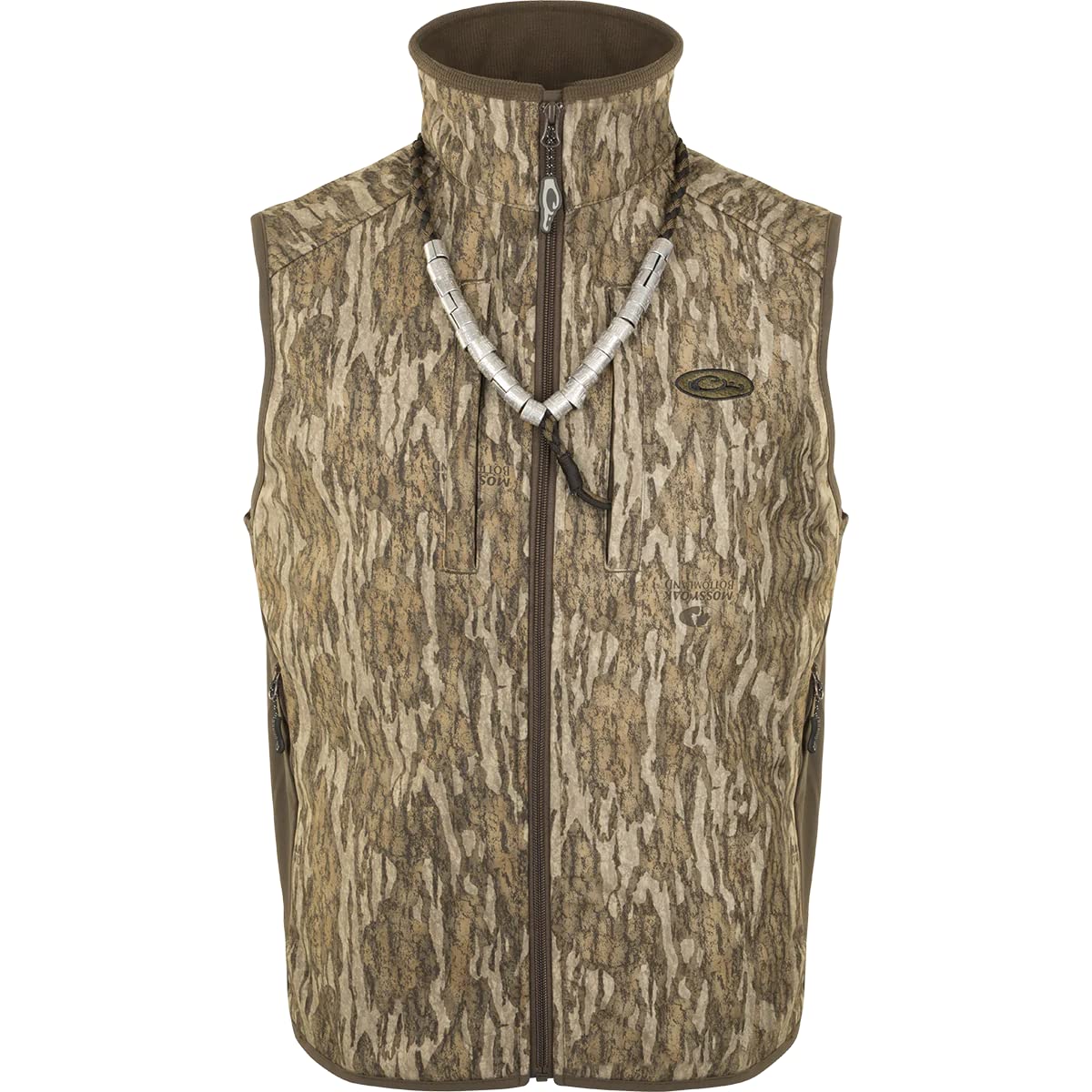 Drake Waterfowl EST Camo Windproof Tech Vest for Hunting - Mossy Oak Shadow Grass Habitat Camouflage - XLarge Size - Ideal for Waterfowl Hunting and Outdoor Adventures