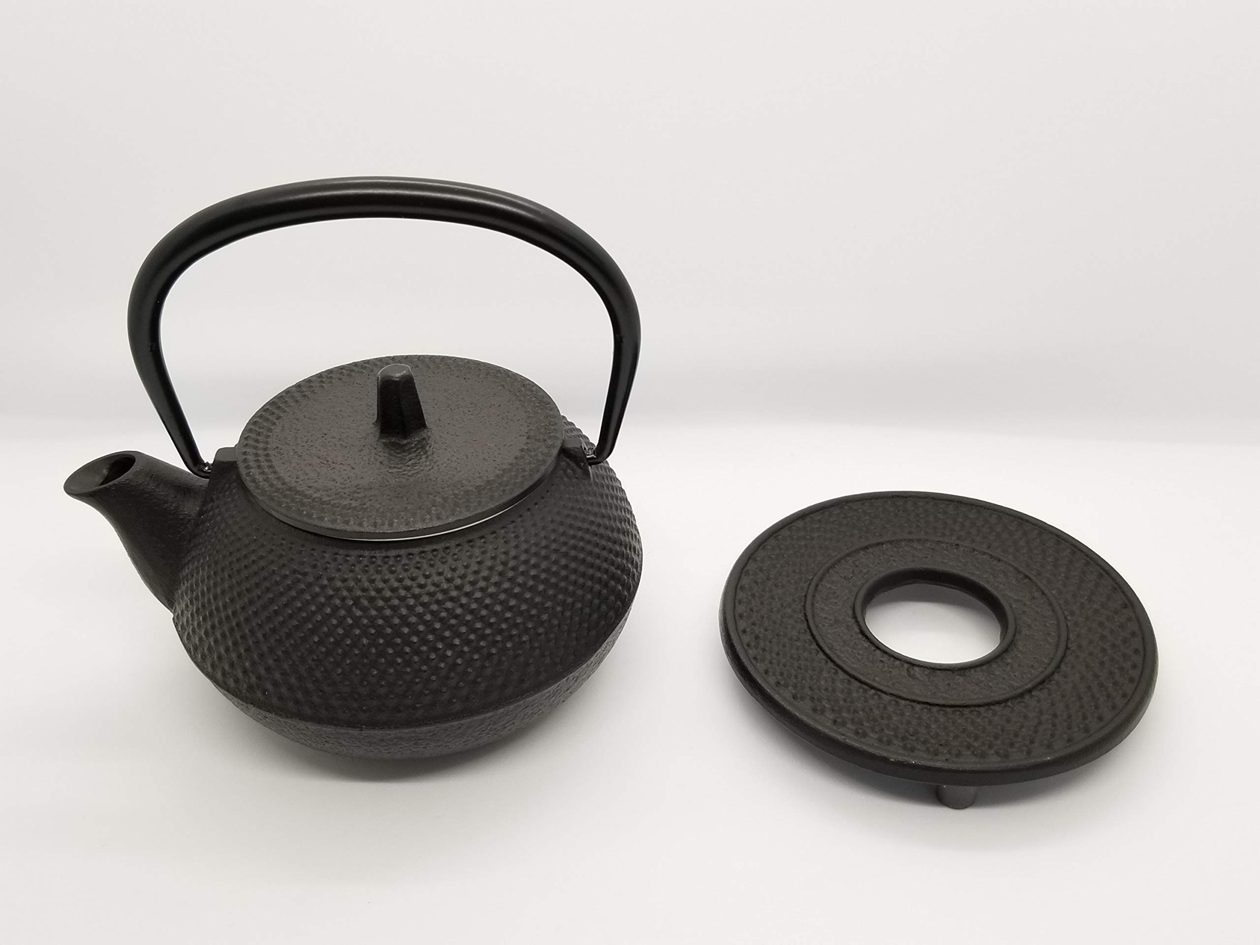 Premium Nanbu Tekki Cast Iron Tea Pot - Traditional Japanese ARARE Type 3 #16105 - Handcrafted Iron Teapot for Loose Leaf Tea, Matcha & Herbal Brewing - Perfect for Home, Office & Tea Ceremonies