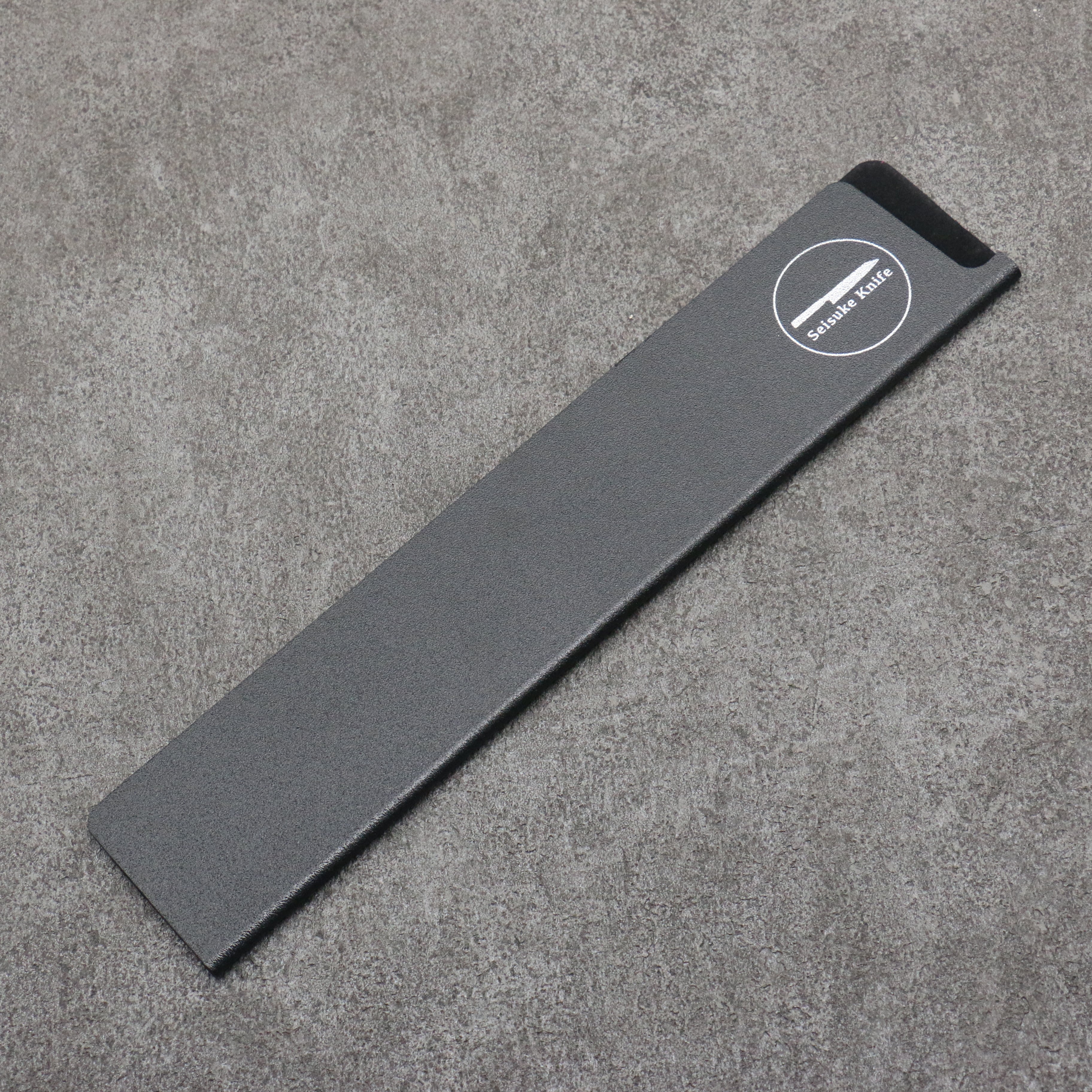 Seisuke 240mm Edge Guard - Black Plastic Sheath for Knife Protection | Perfect for Kitchen, Camping & Outdoor Cooking Safety