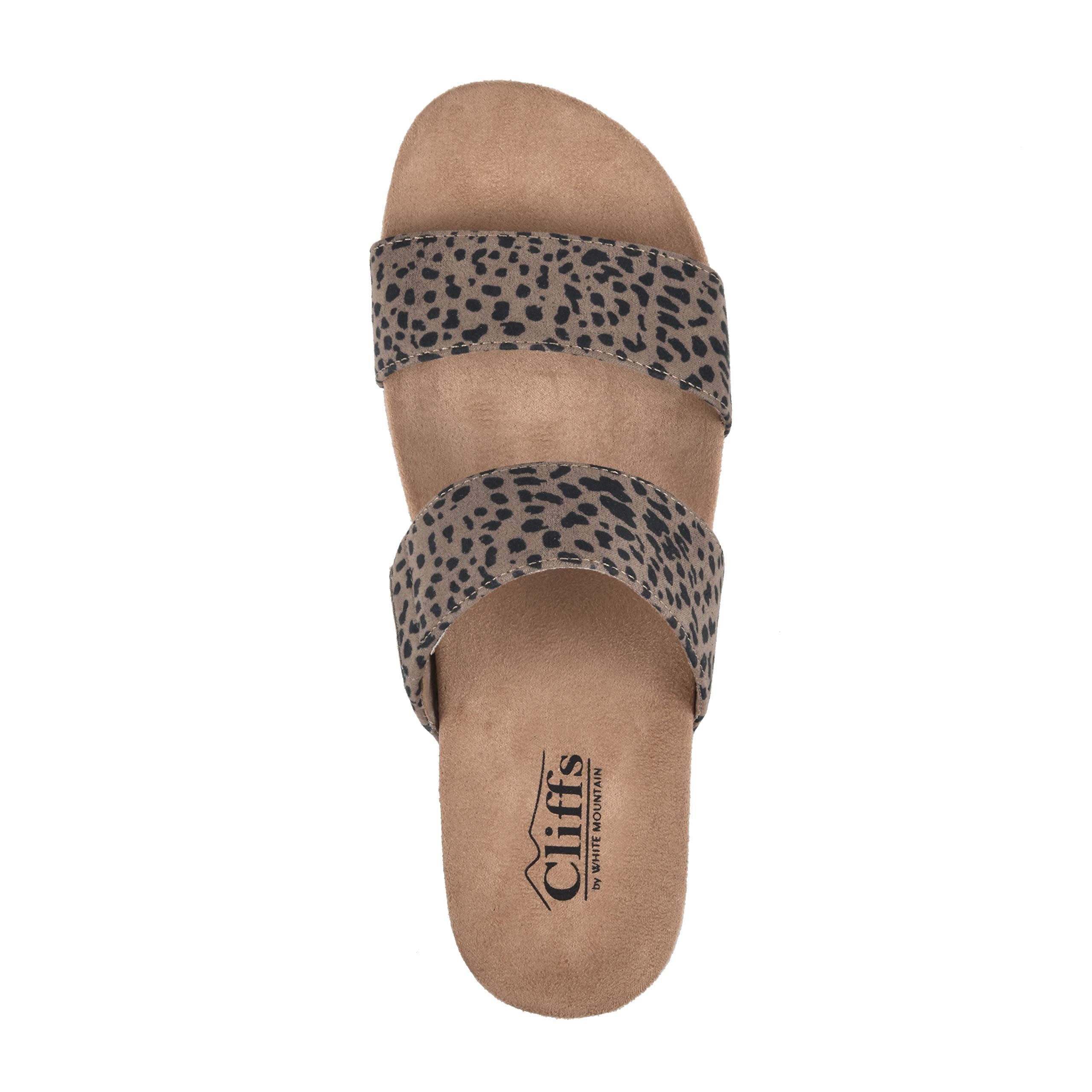 White Mountain Women's Tahlie Slide Sandal - Comfortable Summer Casual Wear