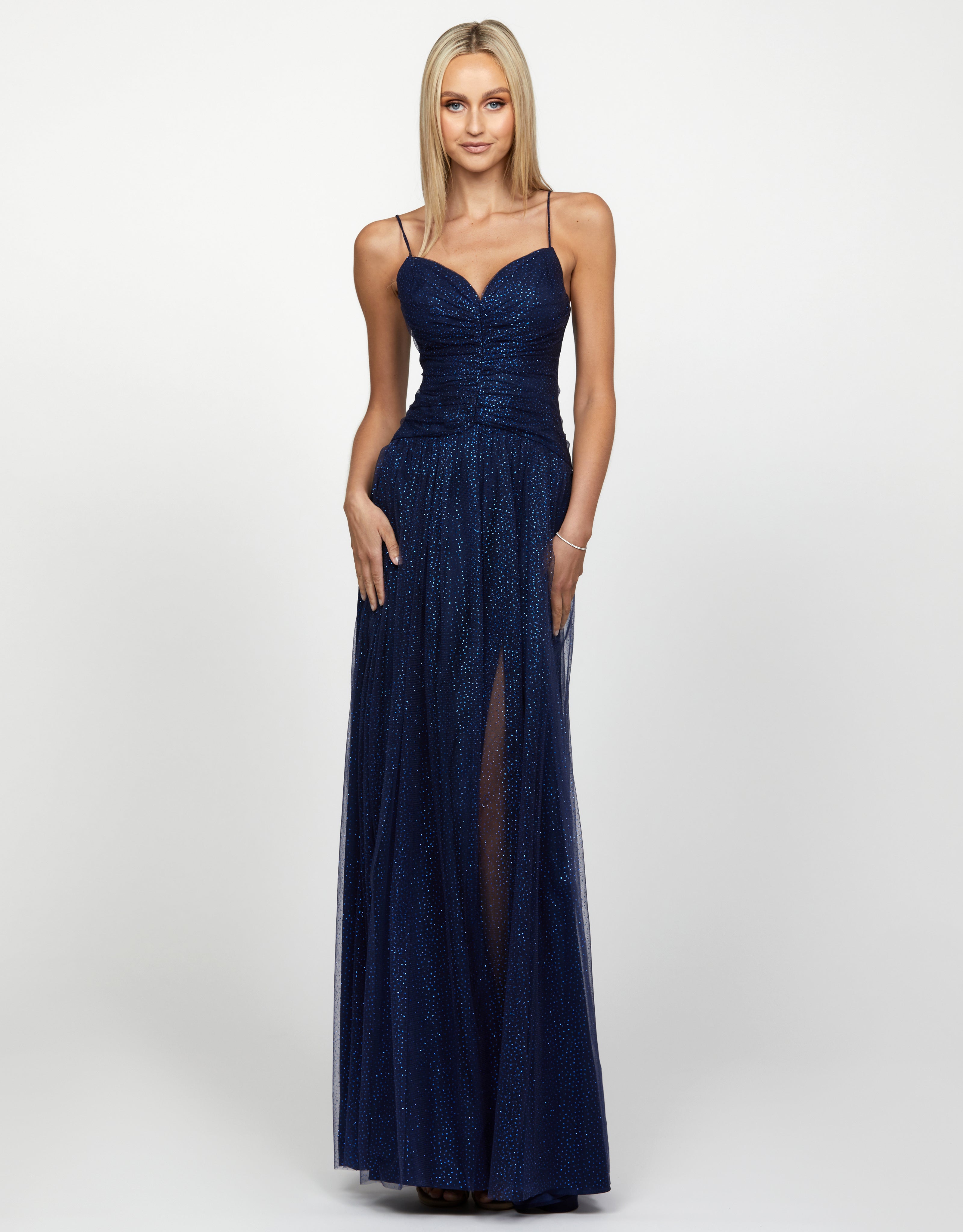 Elegant Janelle A-Line Maxi Dress for Women - Flowy Long Summer Dress with Pockets - Perfect for Beach, Wedding & Casual Outings