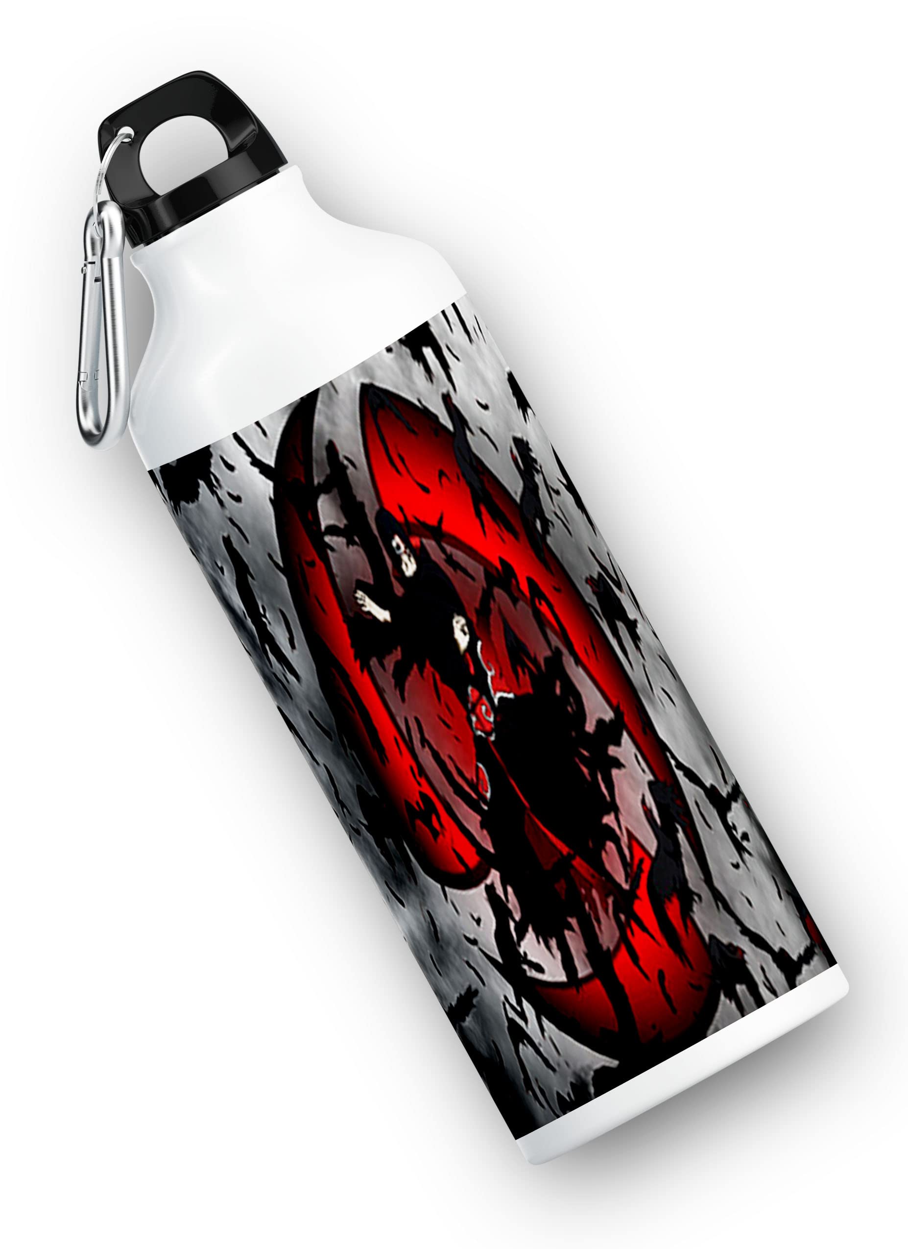Naruto Kakashi Anime Water Bottle 600ml - Insulated Stainless Steel Sipper for Kids & Adults - Perfect for School, Gym, and Outdoor Activities