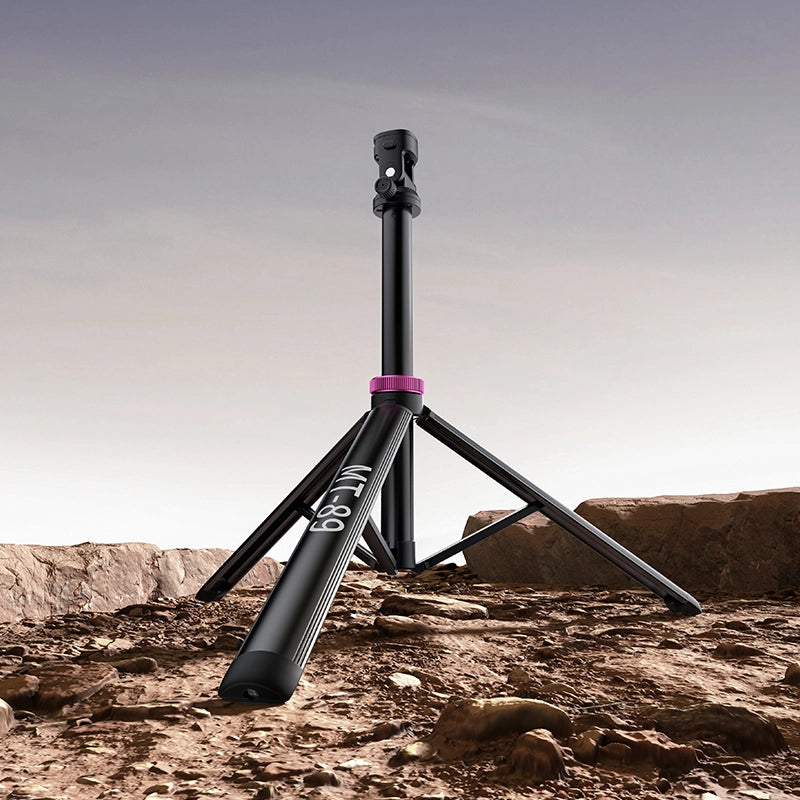 Ulanzi MT 89 Quick Release Light Stand with Cold Shoe Mount T082 - Professional Photography & Video Studio Equipment for DSLR Cameras, LED Lights, Microphones - Perfect for YouTube, TikTok, Vlogging & Live Streaming