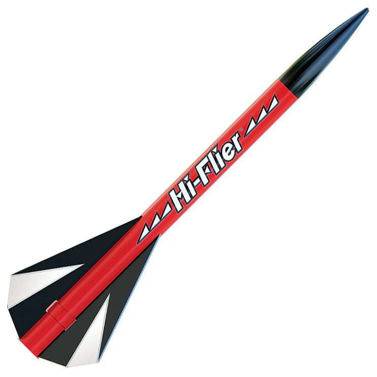 Estes Hi Flier Flying Model Rocket Kit for Intermediate Hobbyists - Easy to Assemble & Launch (002178) | Perfect for STEM Education, Outdoor Activities & Family Fun