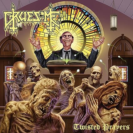 Gruesome Twisted Prayers Vinyl LP - Limited Edition Heavy Metal Record for Collectors & Music Lovers - Perfect for Home Listening, Gifts & Music Collections