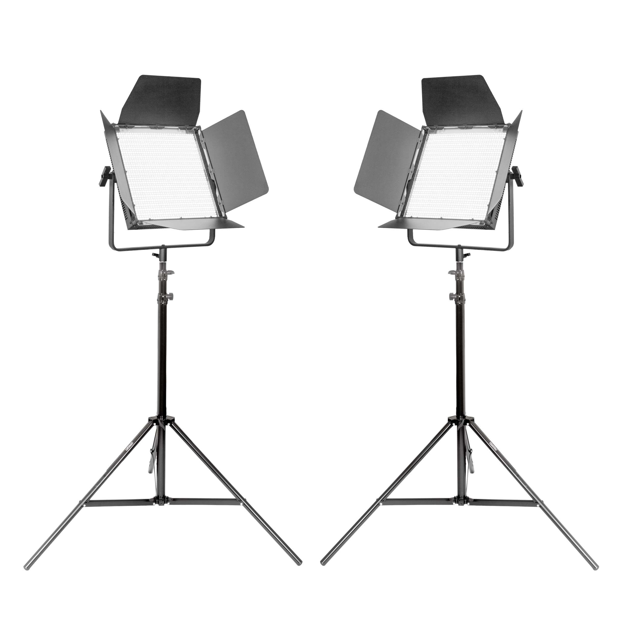 VNIX1500S Daylight LED Panel Twin Kit With DMX Output - Professional Studio Lighting for Photography & Video Production - Clearance Sale