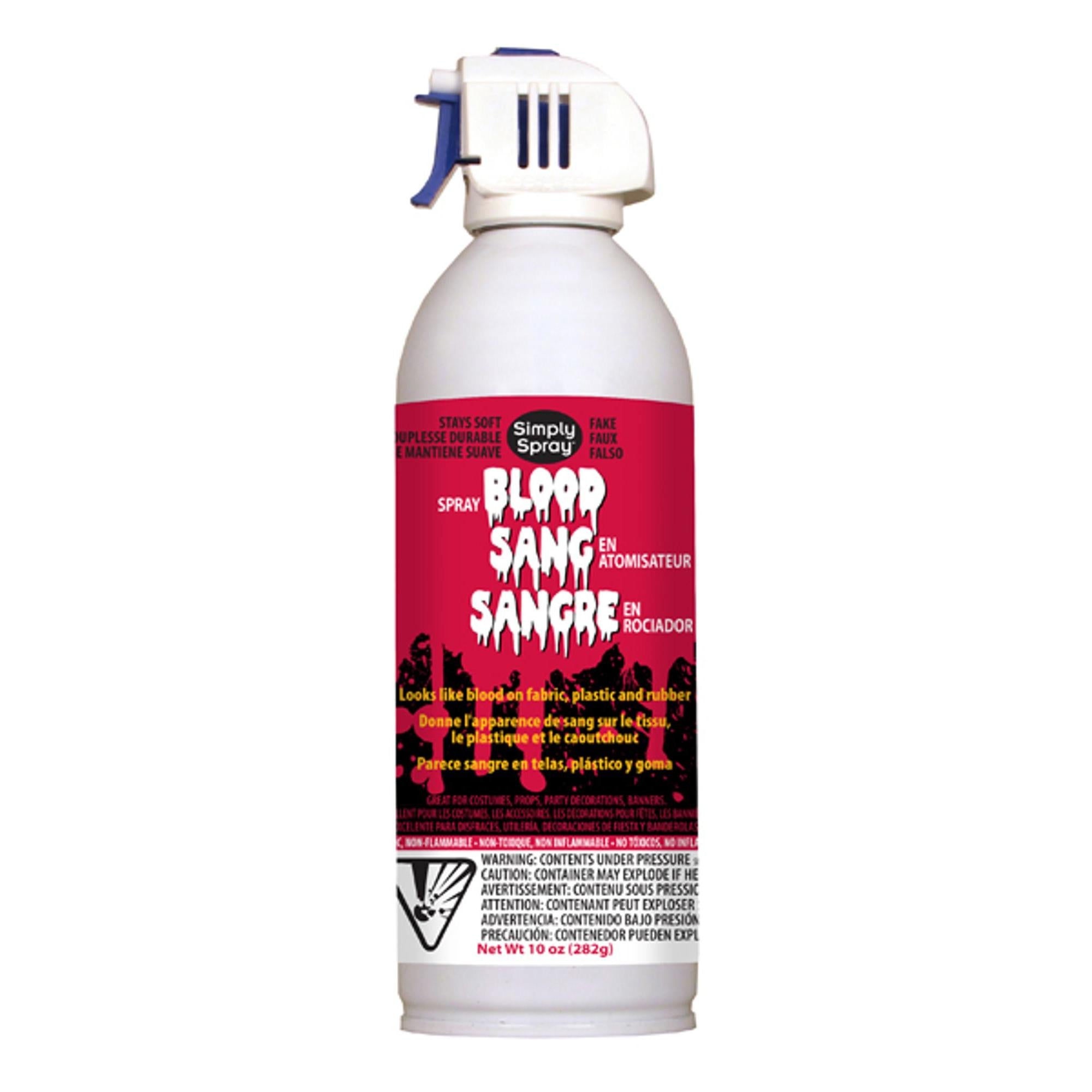 10 oz Fake Blood Spray for Halloween - Realistic Wound & Gore FX Makeup - Perfect for Costumes, Haunted Houses & Horror Parties