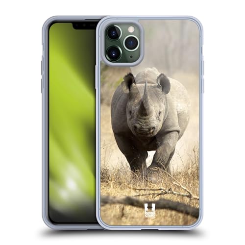 Running Black Rhino