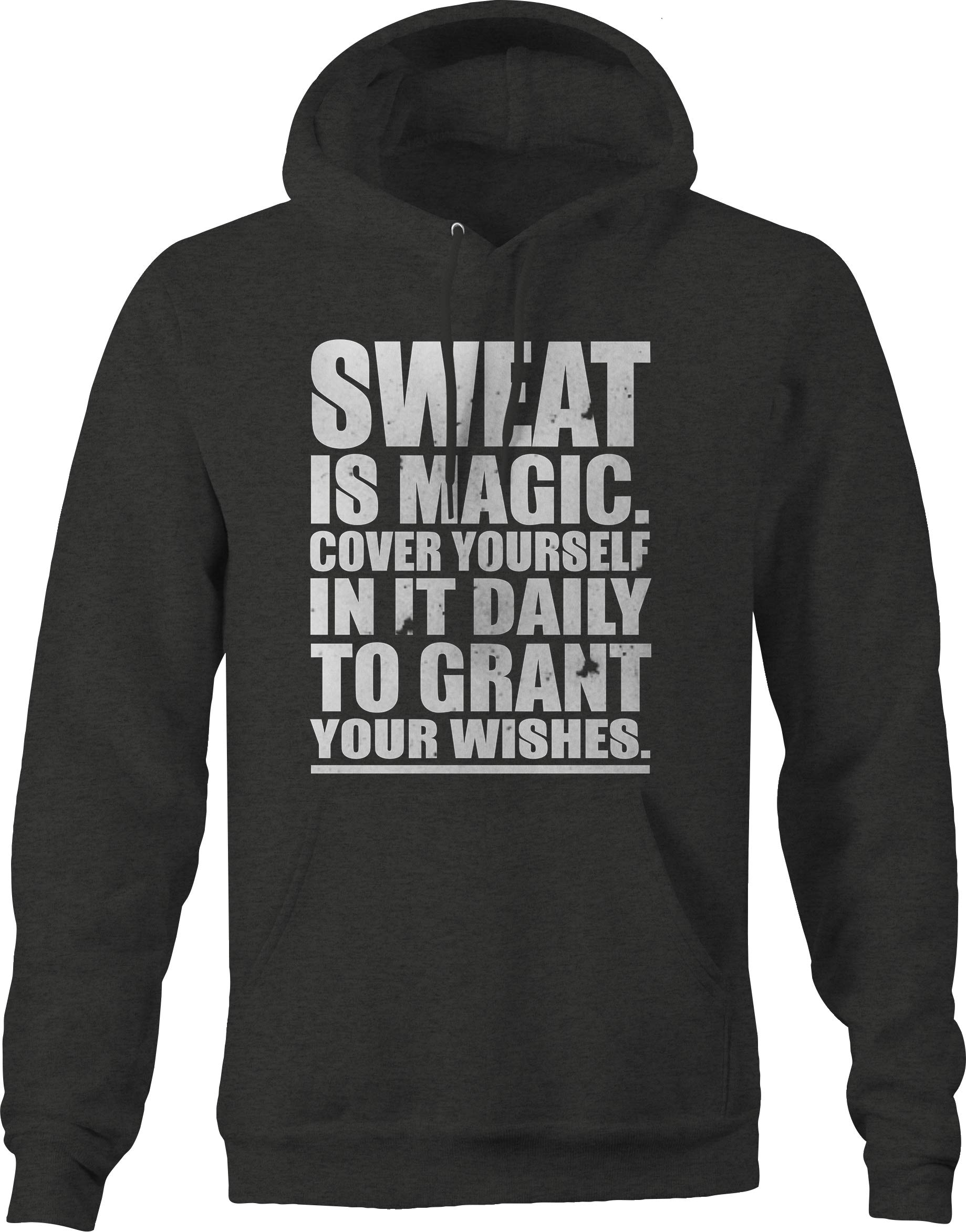 VIL Magic Sweat Hoodie for Men - Large Dark Grey | Comfortable & Stylish Pullover for Casual Wear, Outdoor Activities & Relaxation