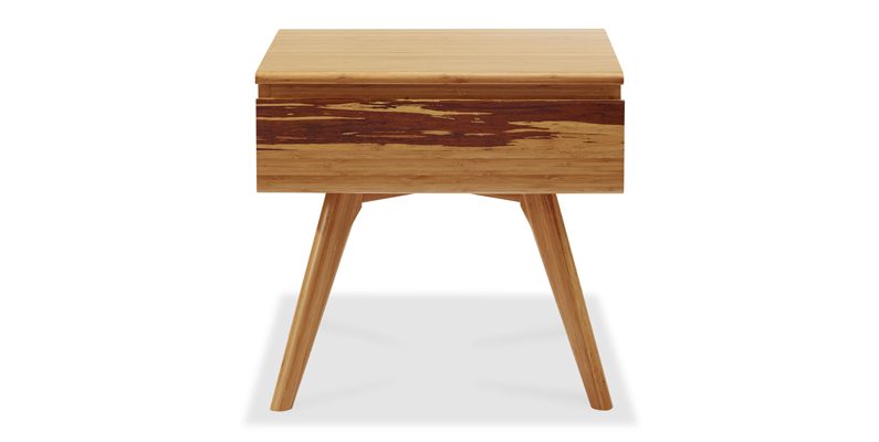 Greeenington Solid Bamboo Azara Nightstand - Eco-Friendly Bedside Table for Modern Bedrooms | Perfect for Small Spaces, Guest Rooms & Apartment Living