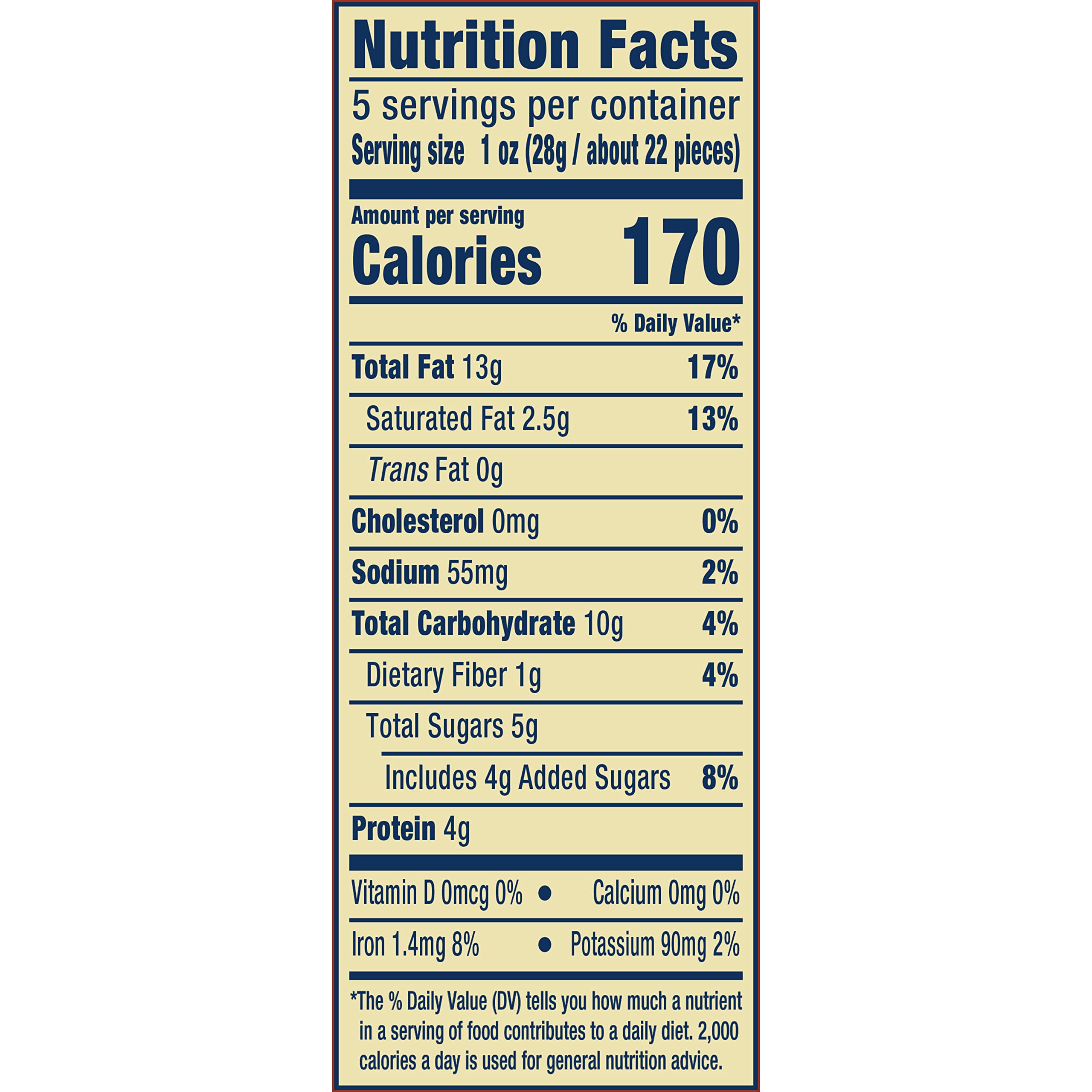 PLANTERS Cashews Cinnamon & Brown Sugar - Roasted Nuts, Sweet & Crunchy Snack, 5 Oz Resealable Bag - Perfect for Parties, Office Snacks & Healthy On-the-Go Treats