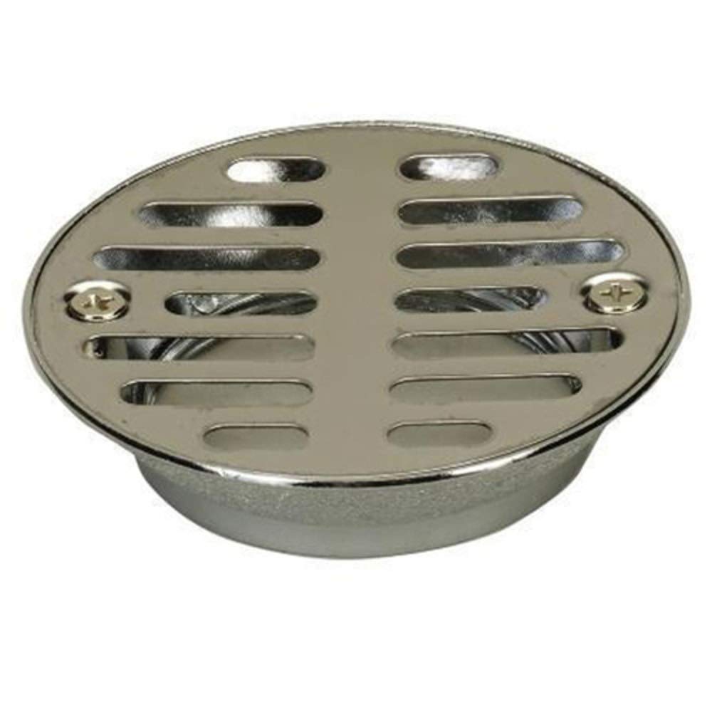 PROFLO PFSSCPK 2 Inch IPS Shower Drain Strainer - Heavy Duty Stainless Steel Bathroom Drain Cover for Showers, Bathtubs, and Floor Drains