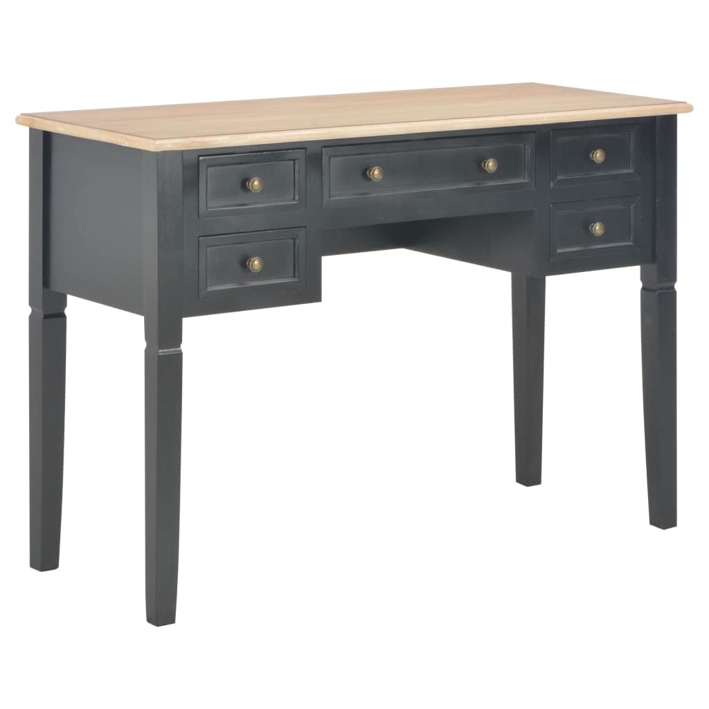 Black Wooden Writing Desk 43.1