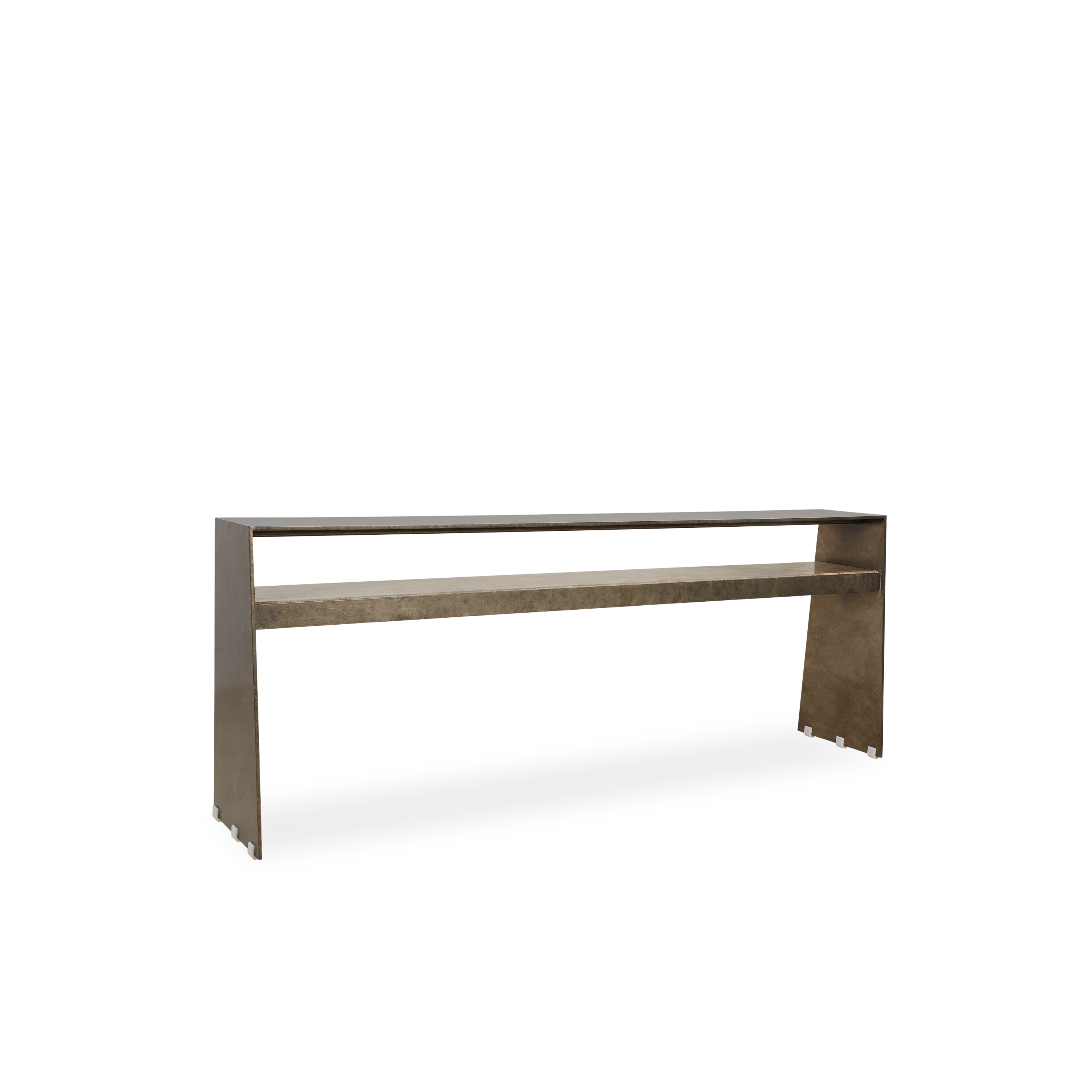 Stylish Derby Console Table - Entryway Sofa Table with Storage Shelf | Perfect for Hallway, Living Room & Home Decor