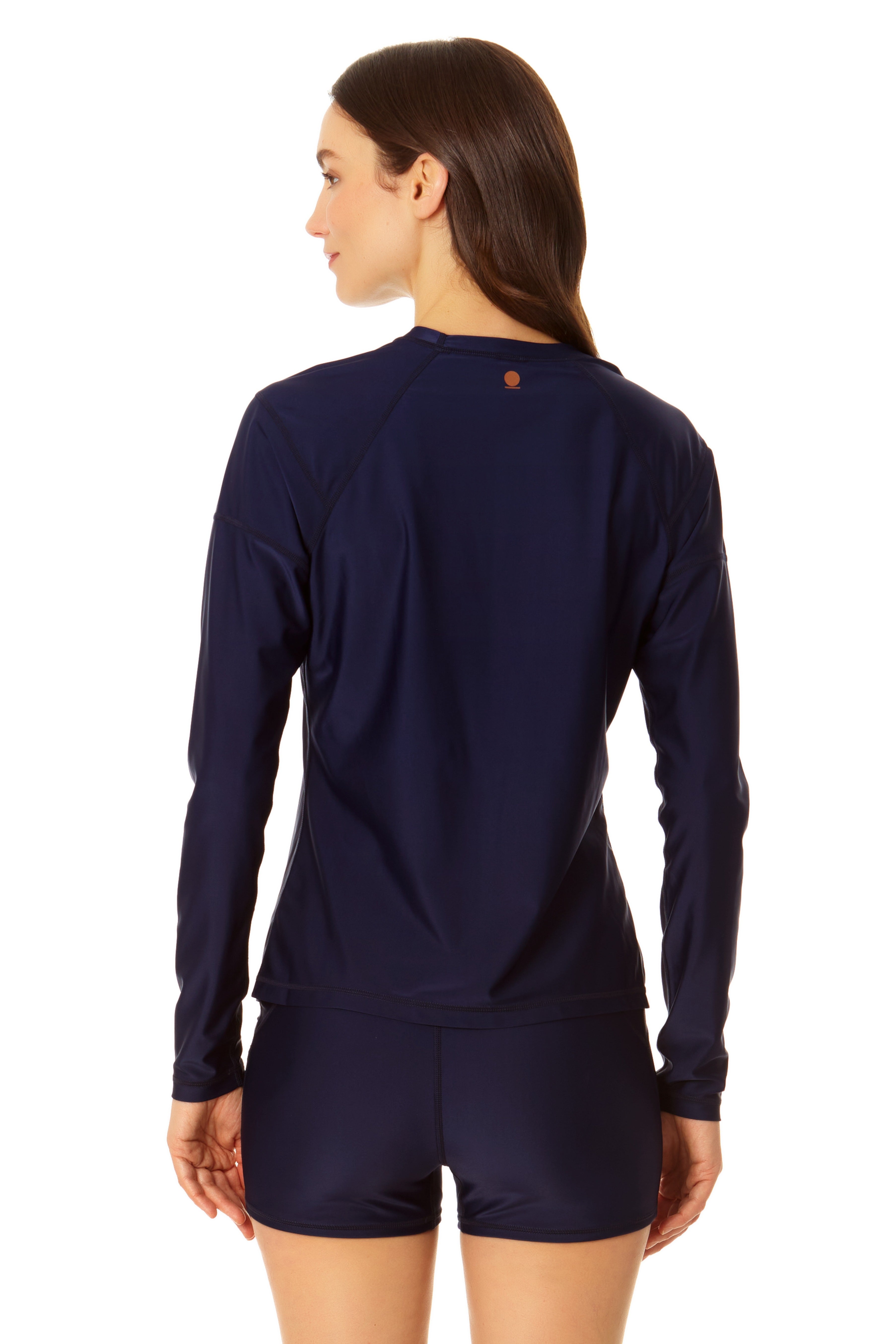 Coppersuit Women's Long Sleeve Rashguard Top - UPF 50+ Sun Protection, Quick Dry Swim Shirt for Surfing, Swimming & Yoga